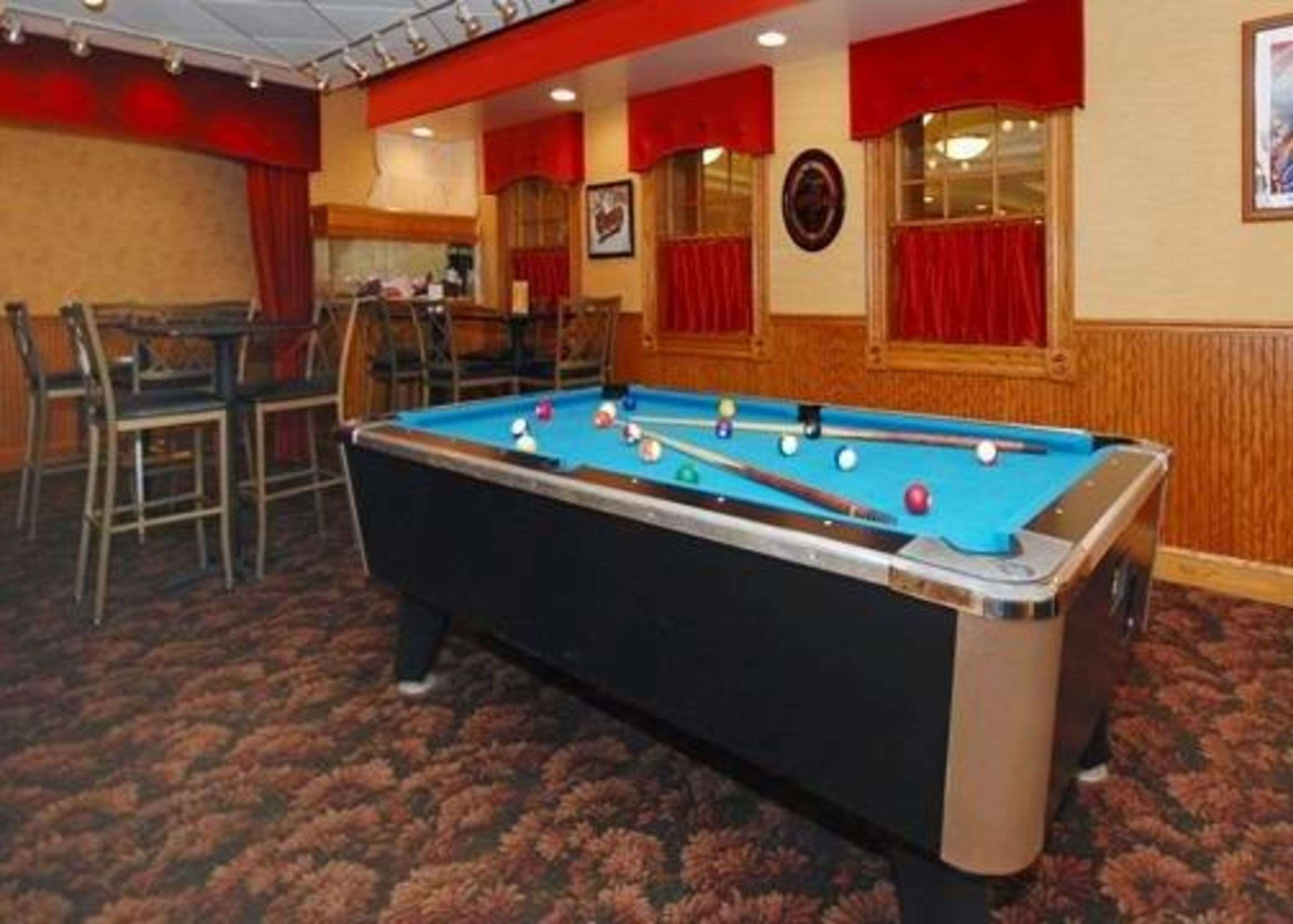 Game room with pool tables | Quality Inn & Suites