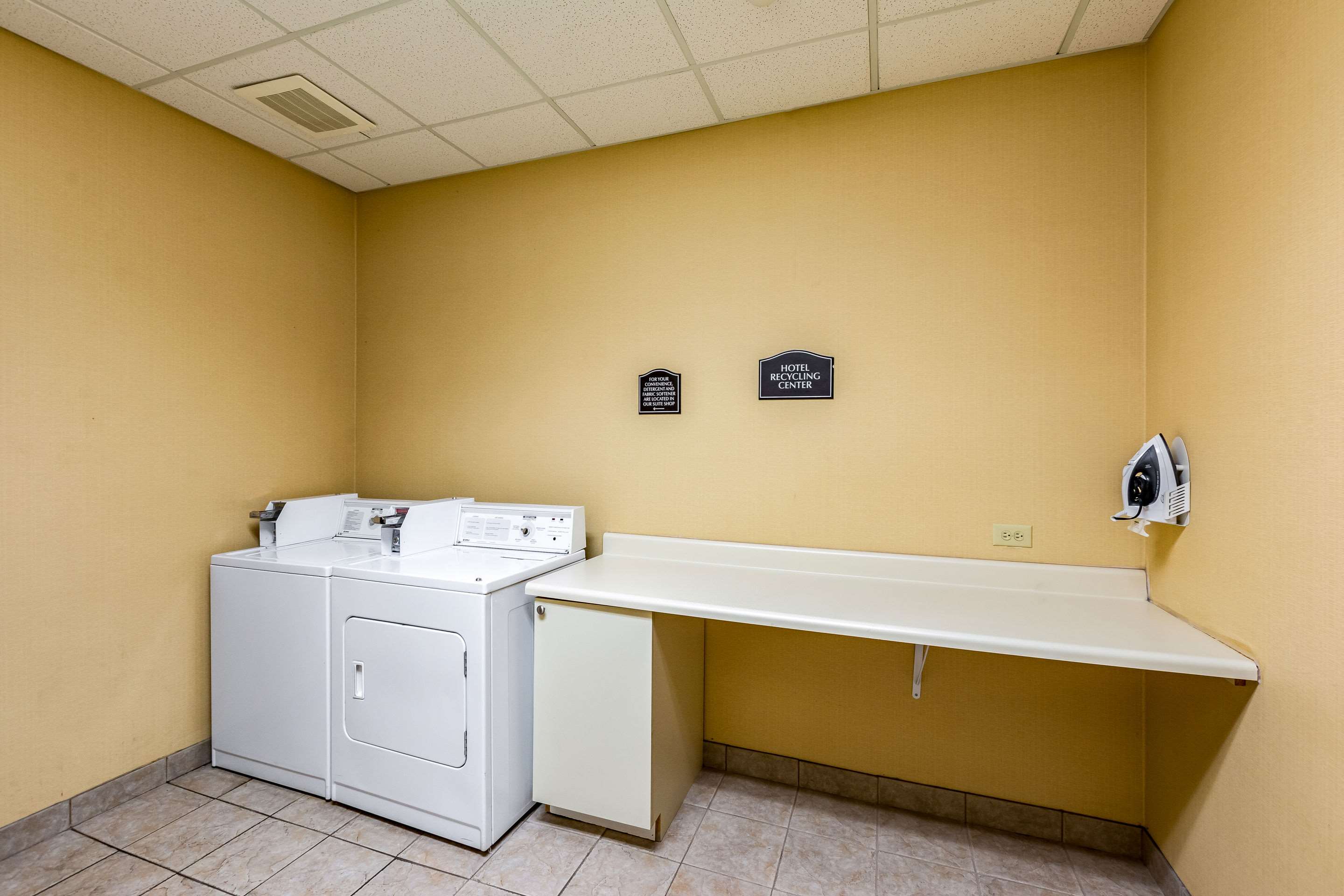 Guest laundry facilities