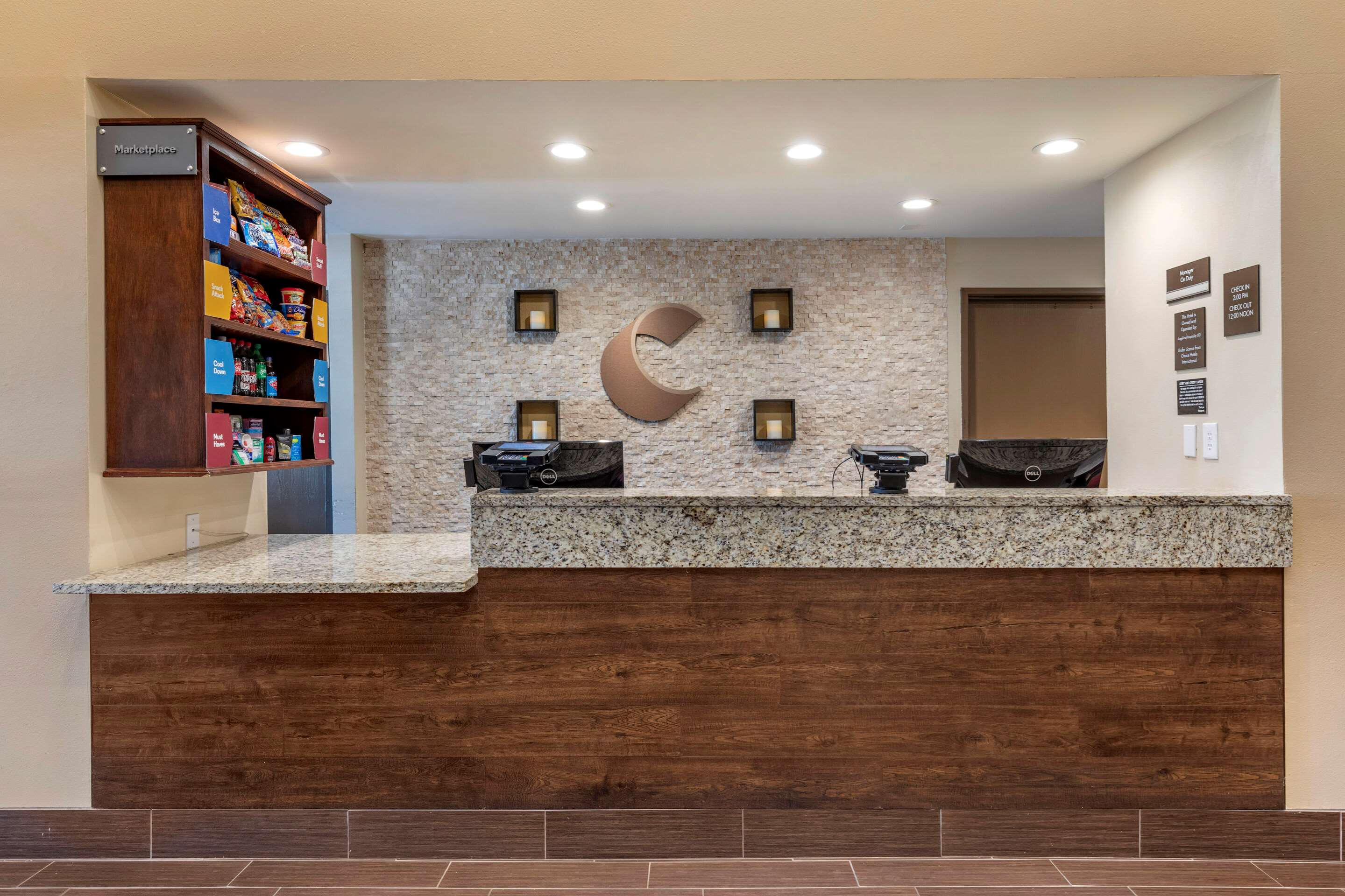Hotel lobby
