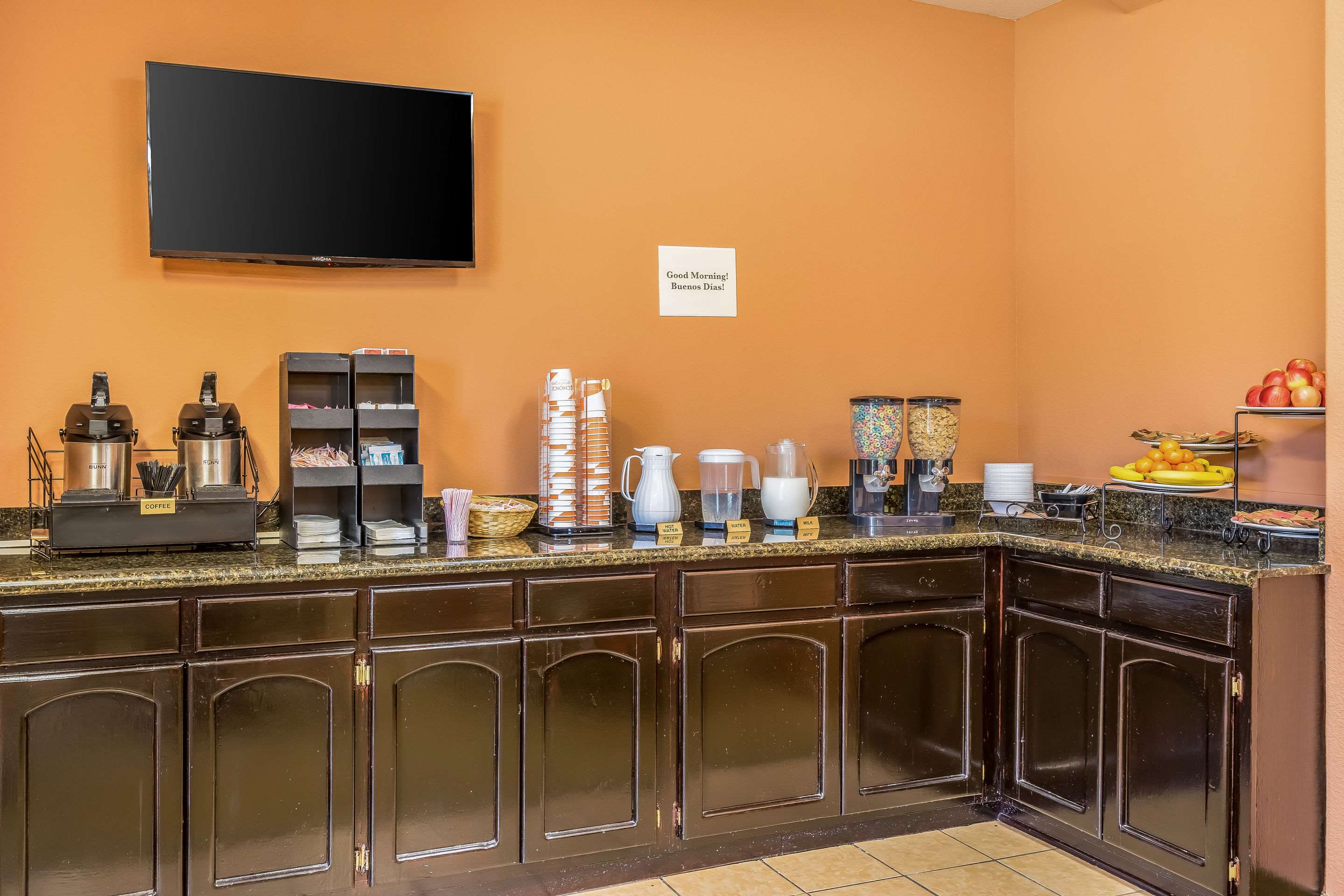Assorted breakfast items | AmericInn by Wyndham New Braunfels