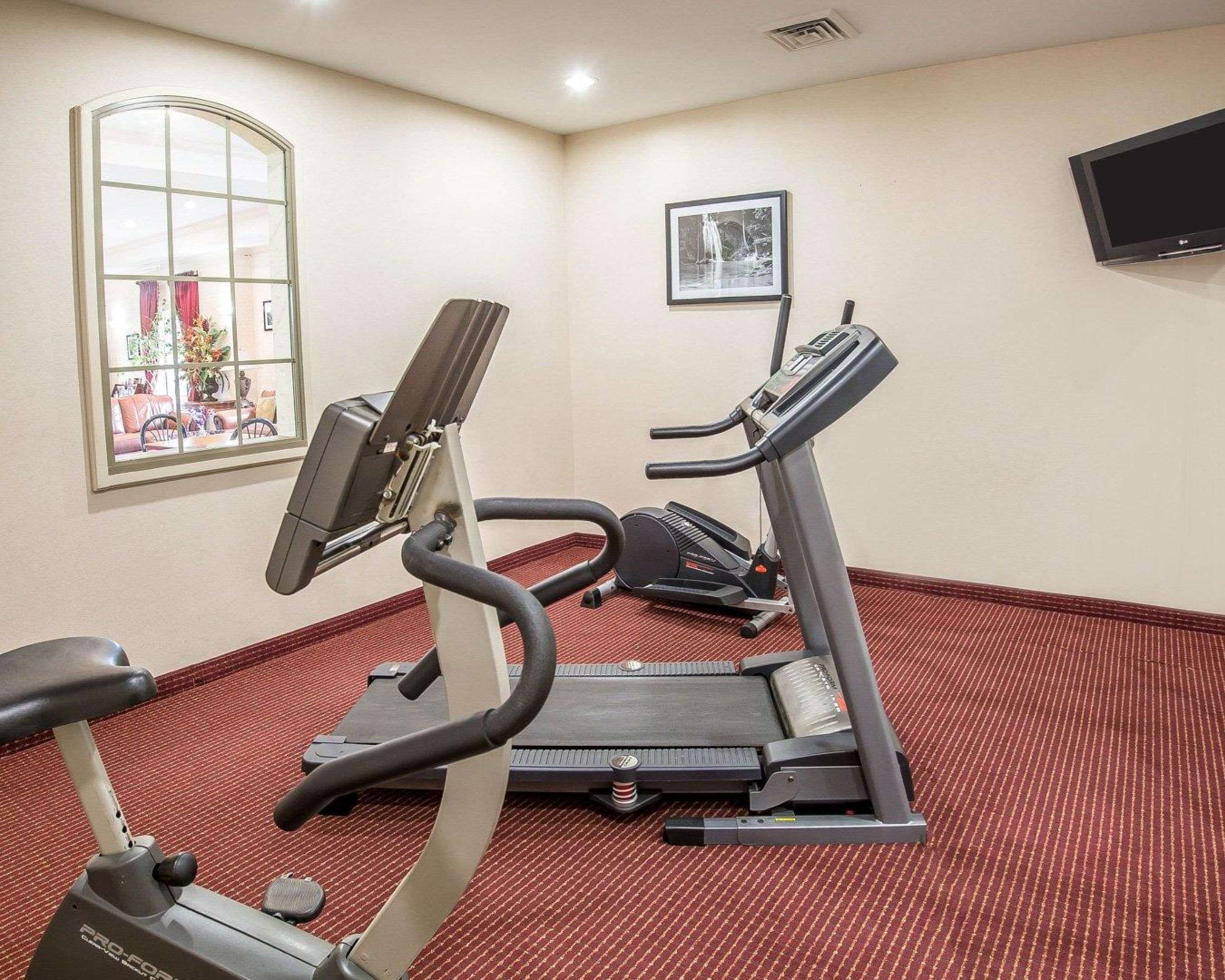 Fitness center with cardio equipment | Econo Lodge Inn & Suites Beaumont