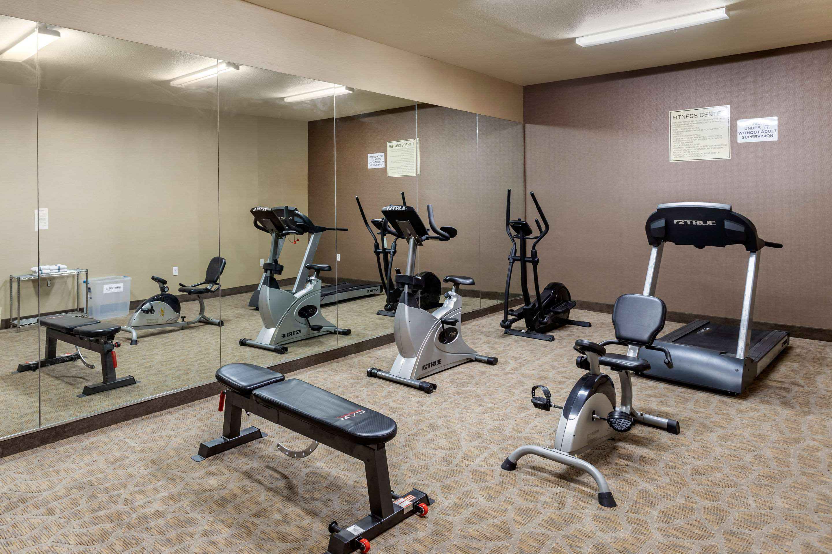 Fitness center | Quality Inn & Suites La Porte