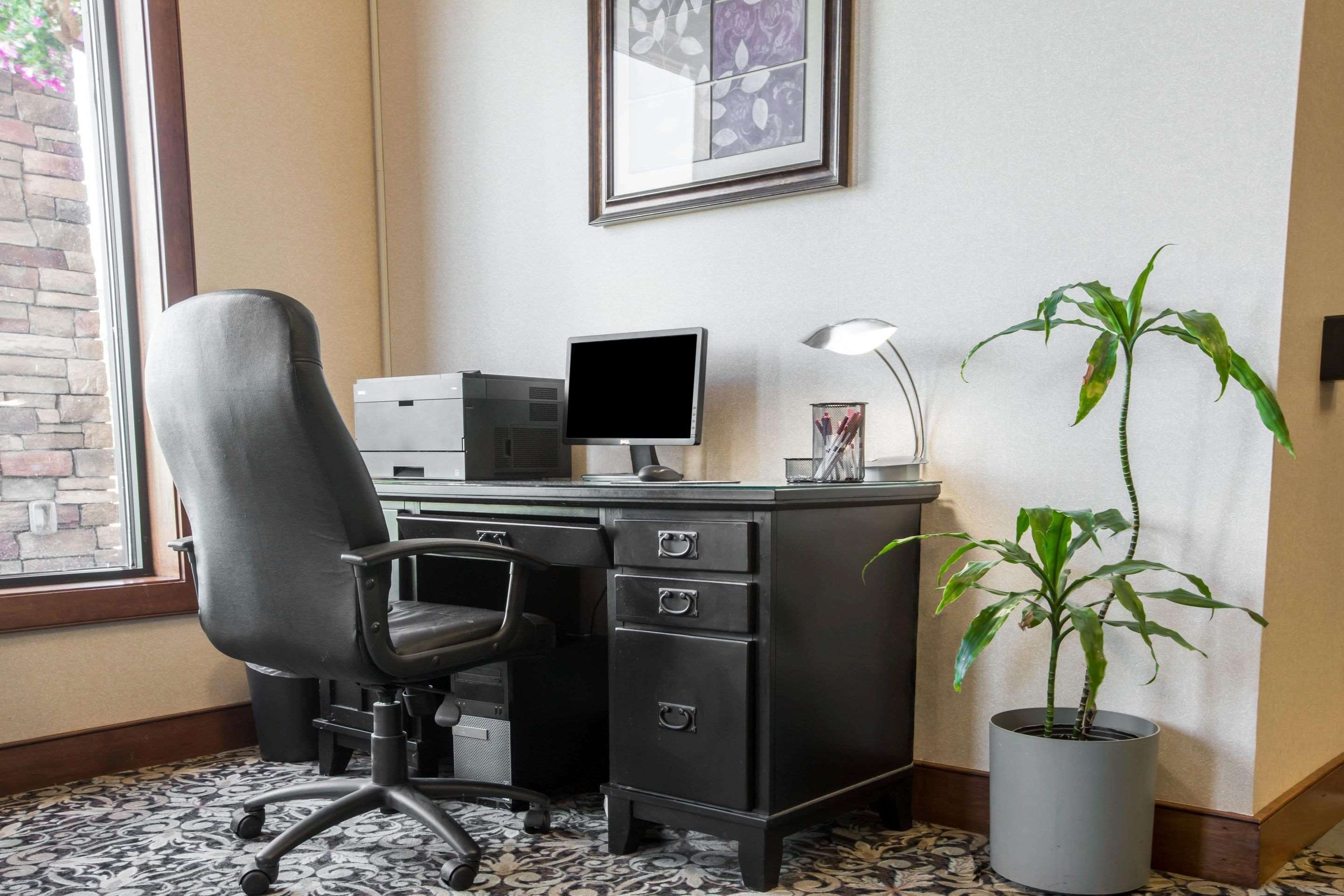 Business center with high-speed Internet access