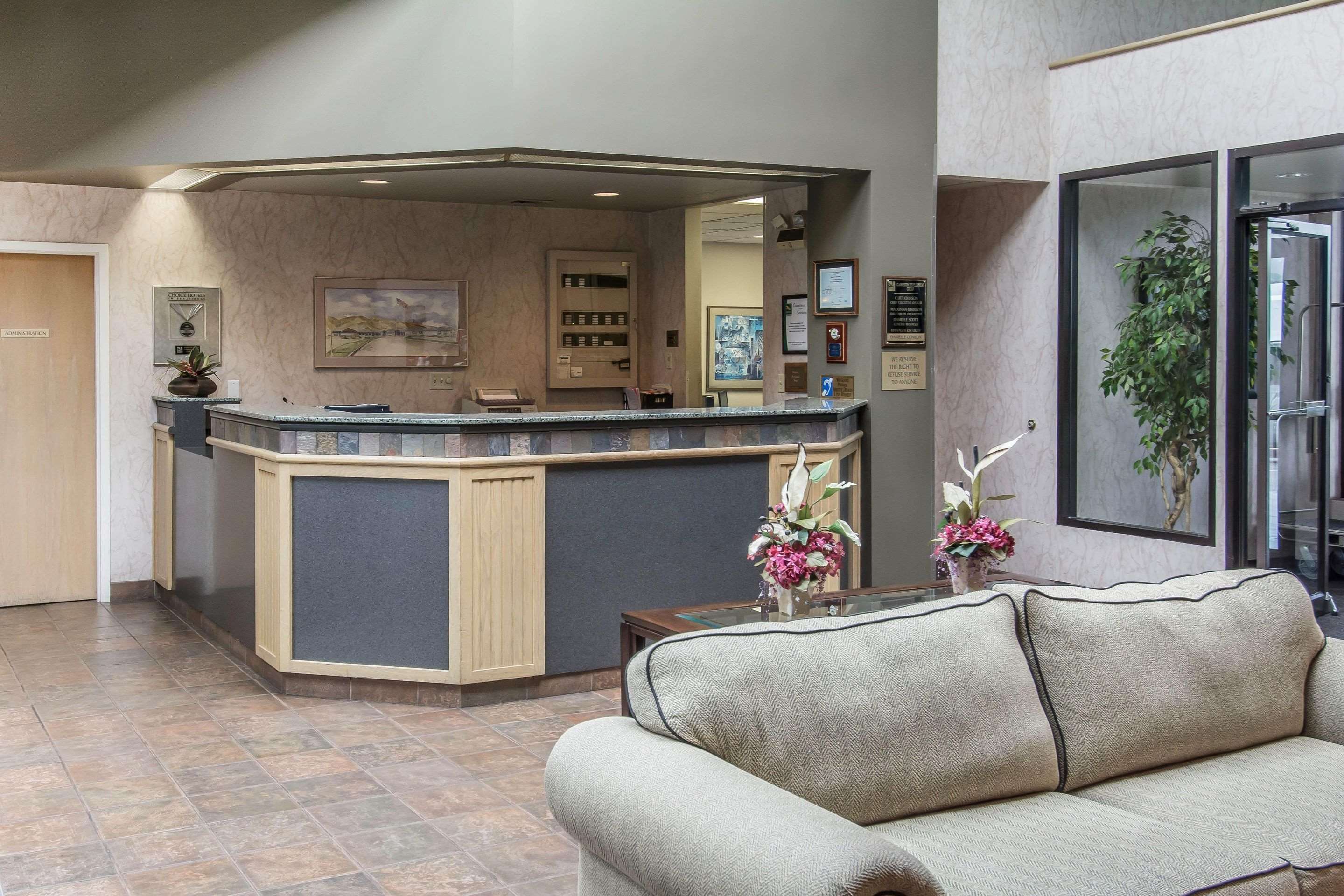 Front desk