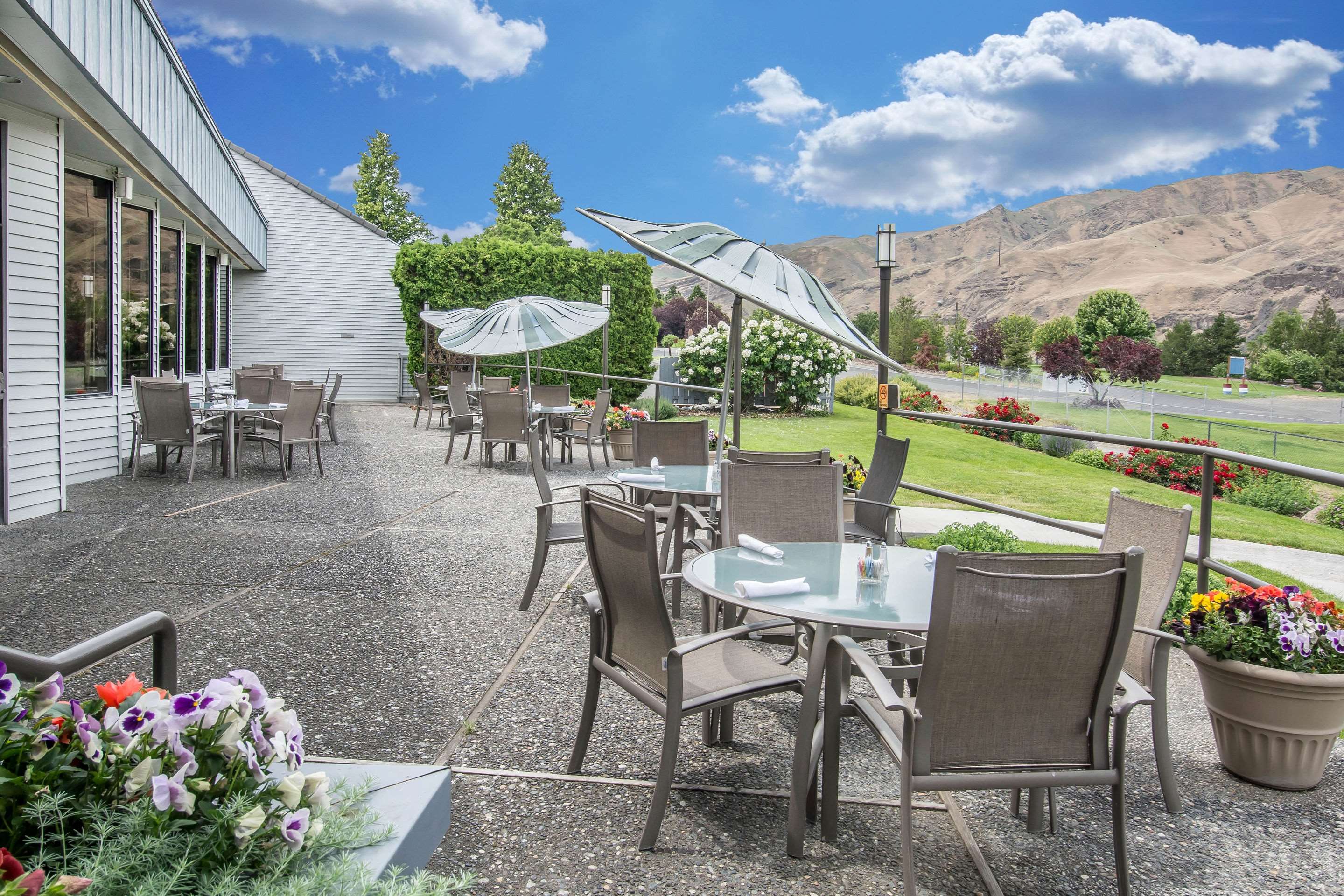 Hotel patio