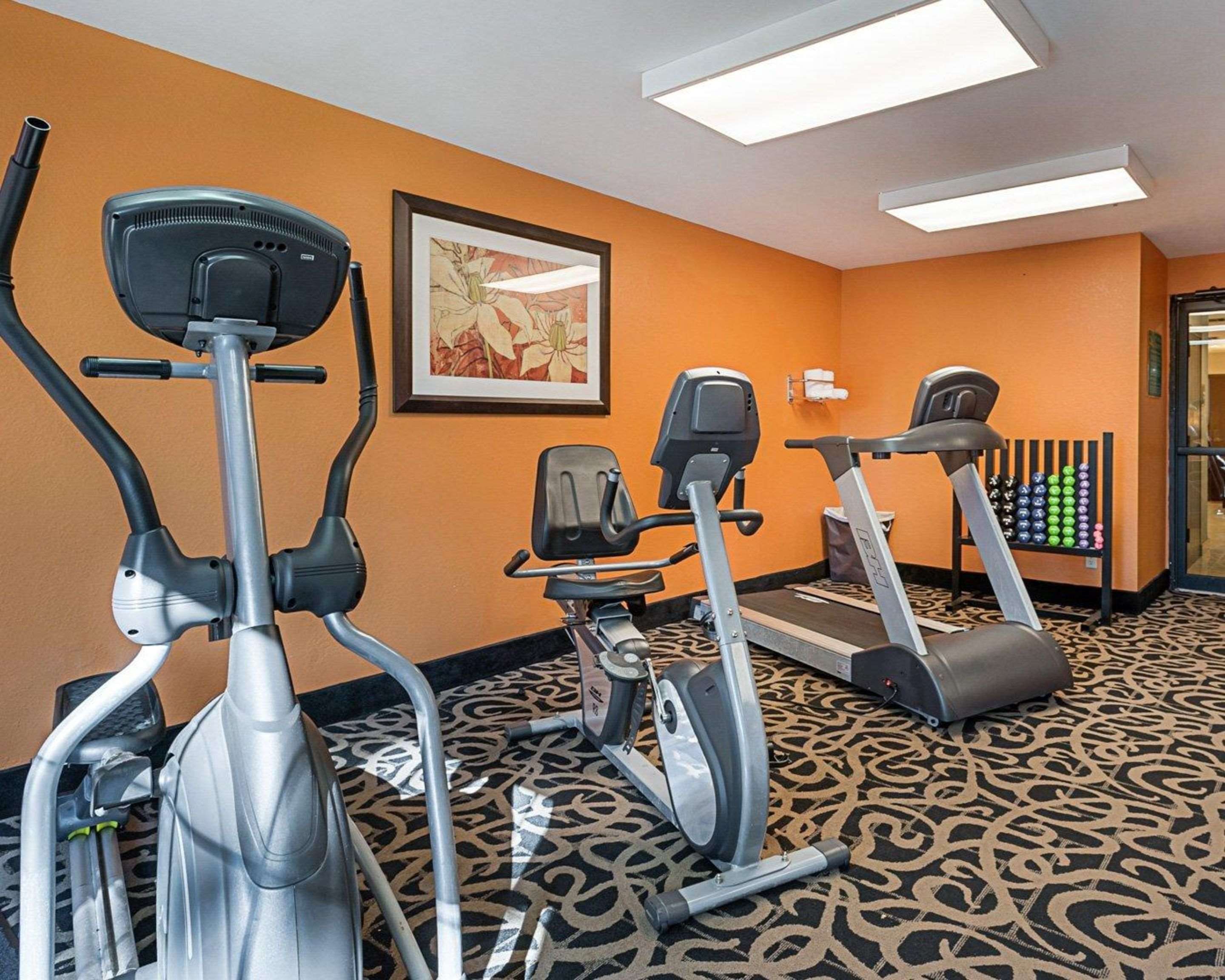 Fitness center with cardio equipment