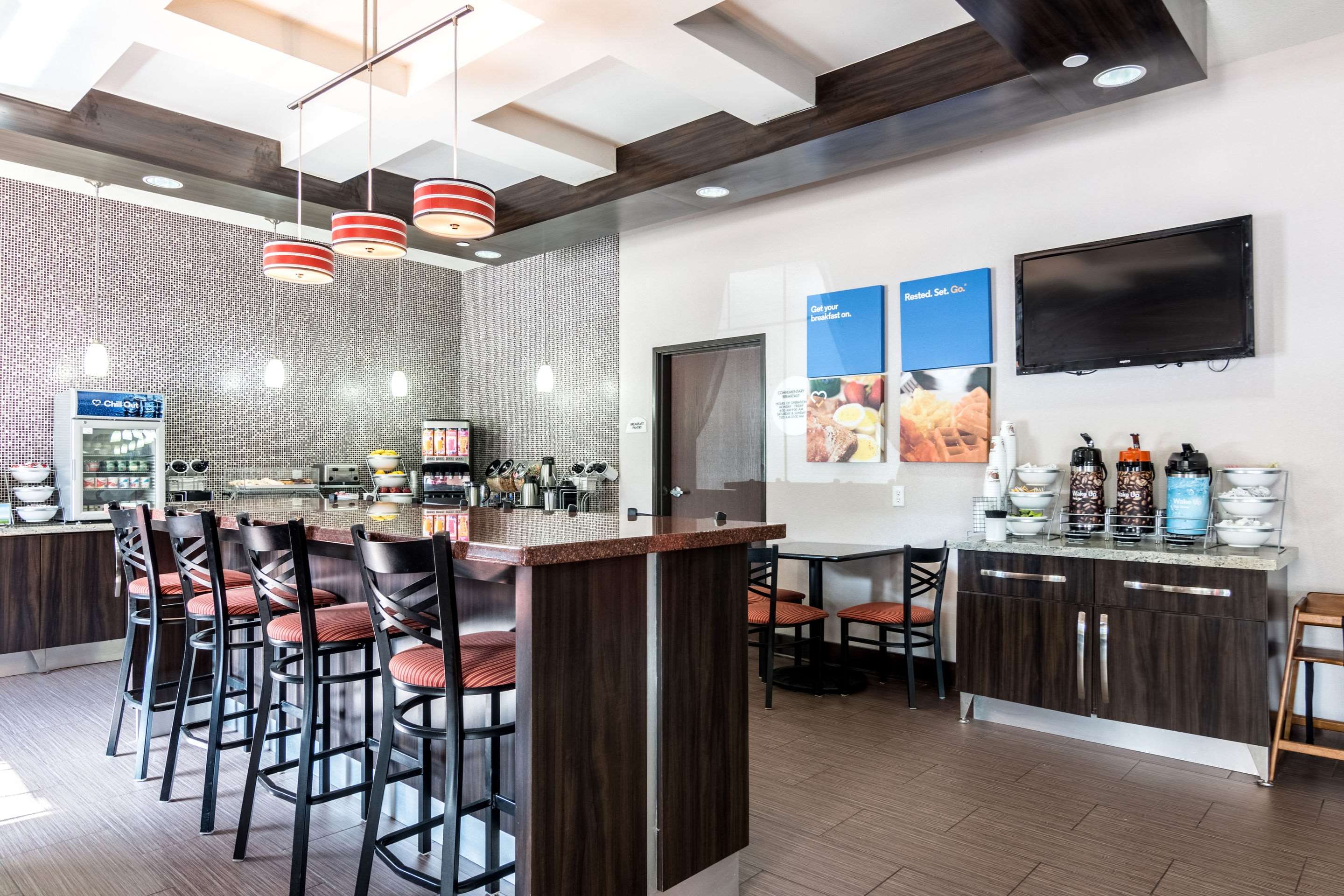 Breakfast area