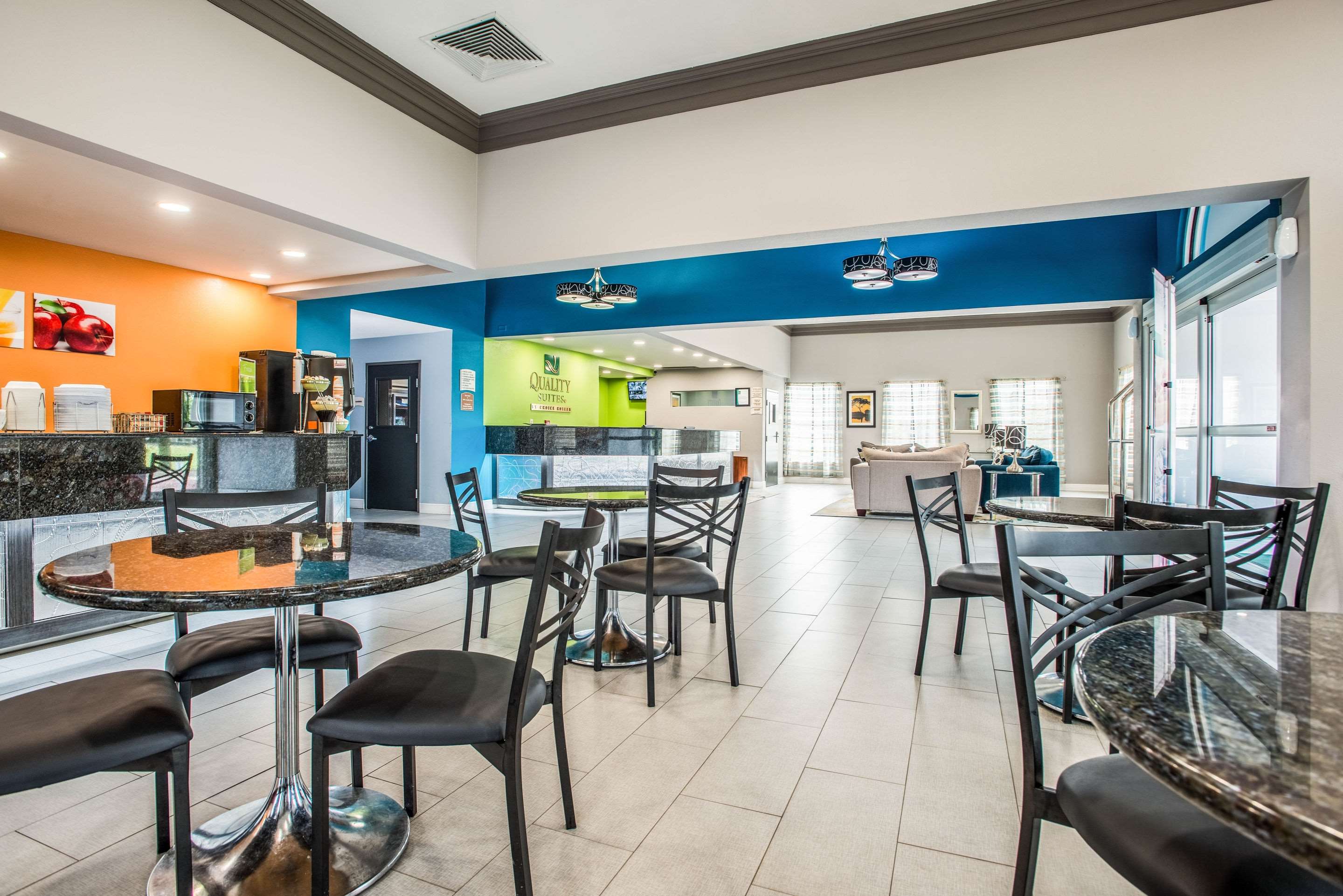 Assorted breakfast items | Quality Suites Lake Charles Downtown