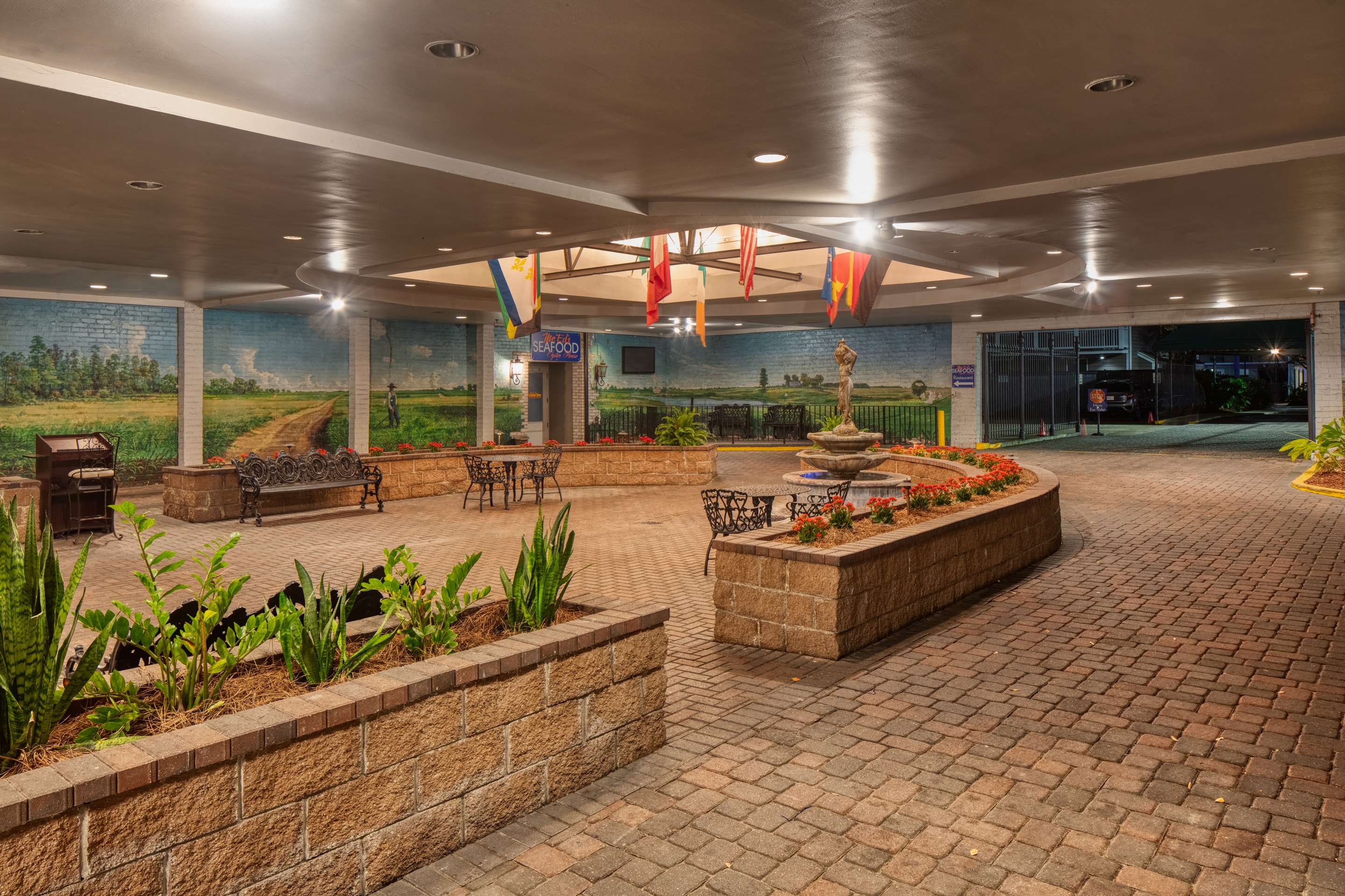 Courtyard Area