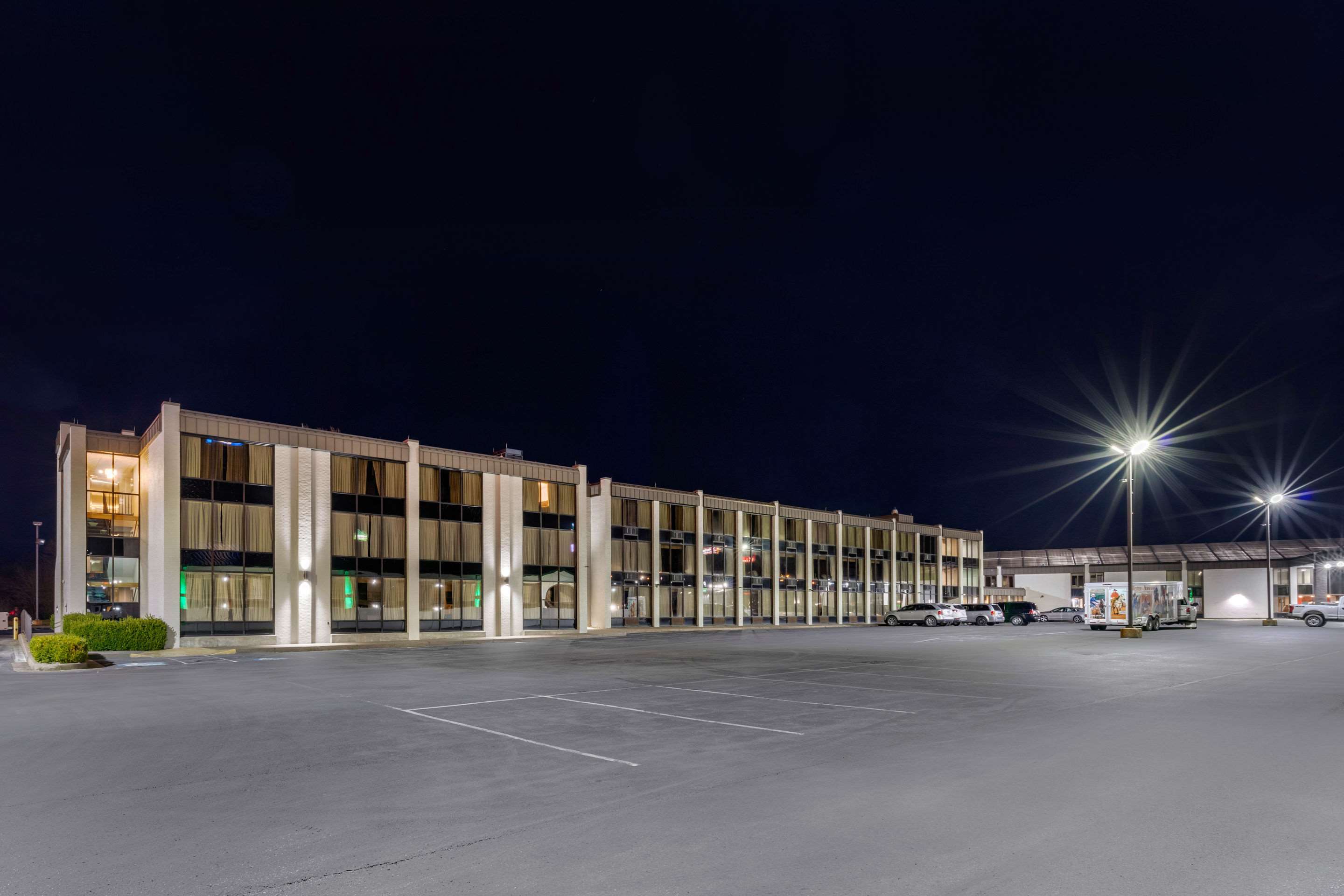 Hotel at night
