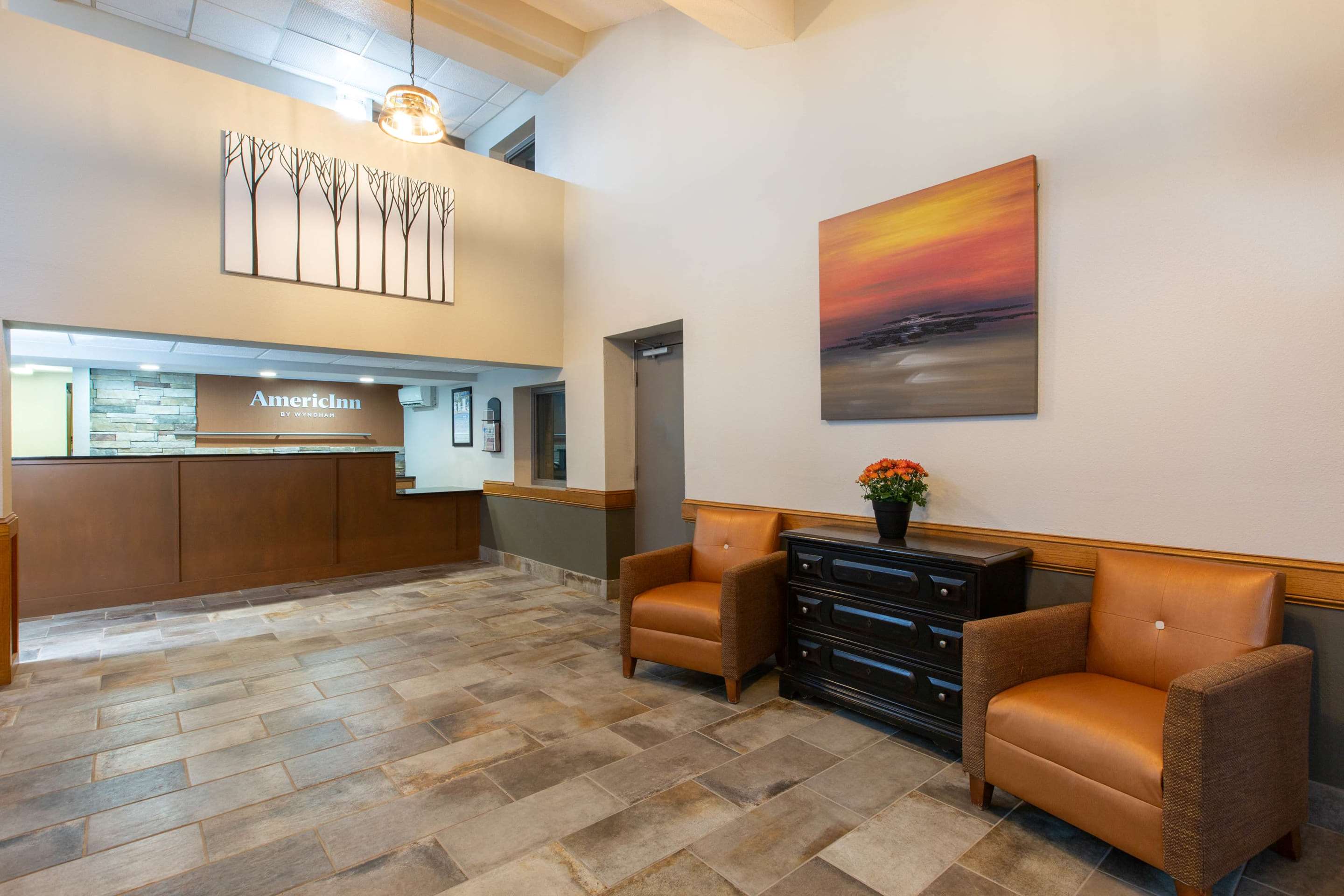 Lobby | AmericInn by Wyndham Apple Valley