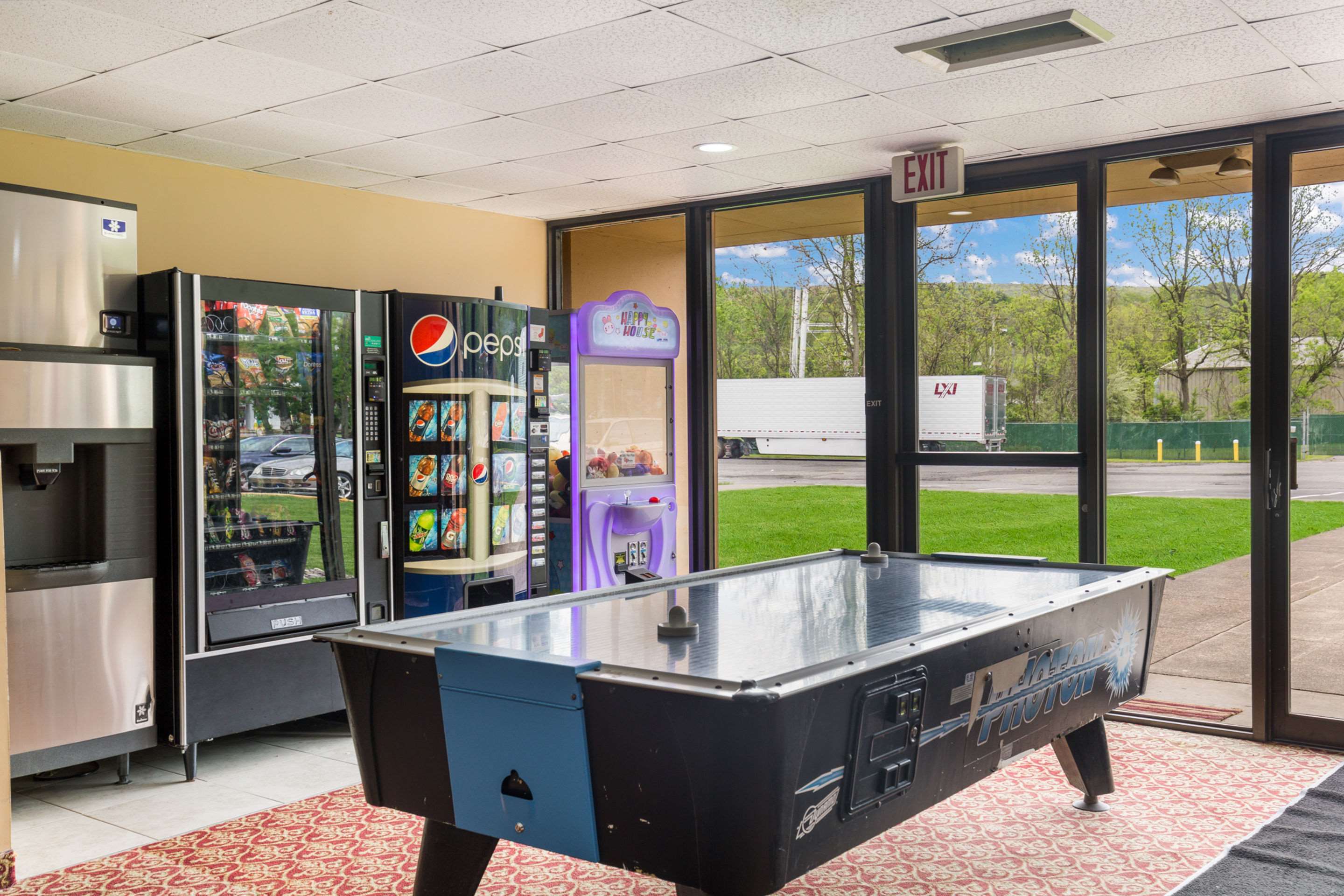 Hotel vending area