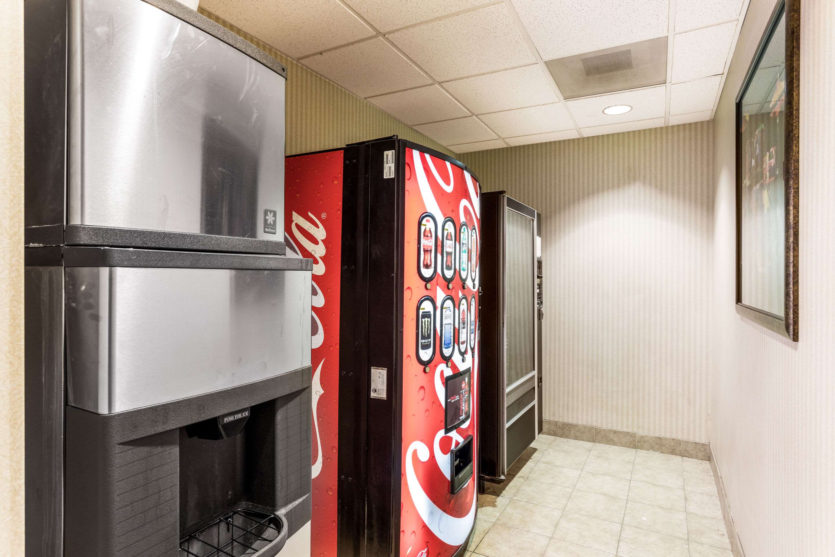 Hotel vending area