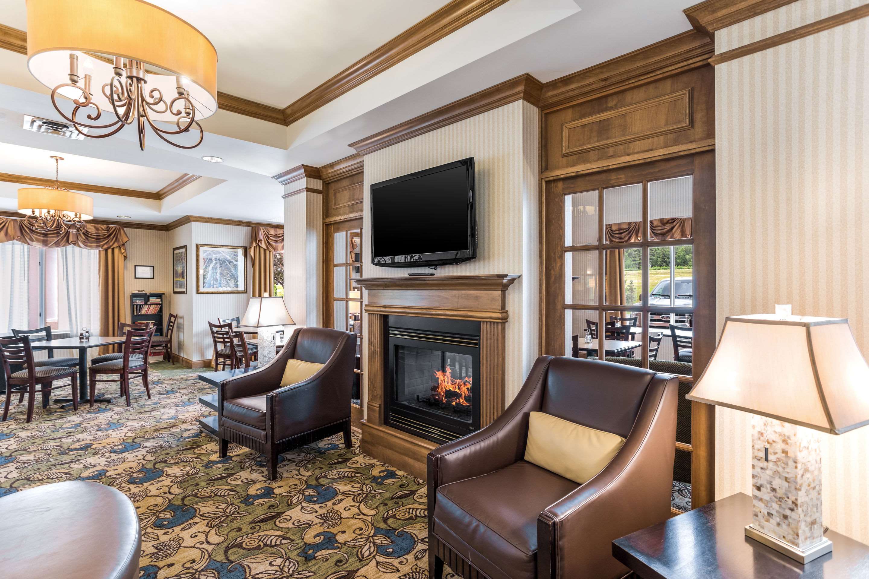 Hotel lobby