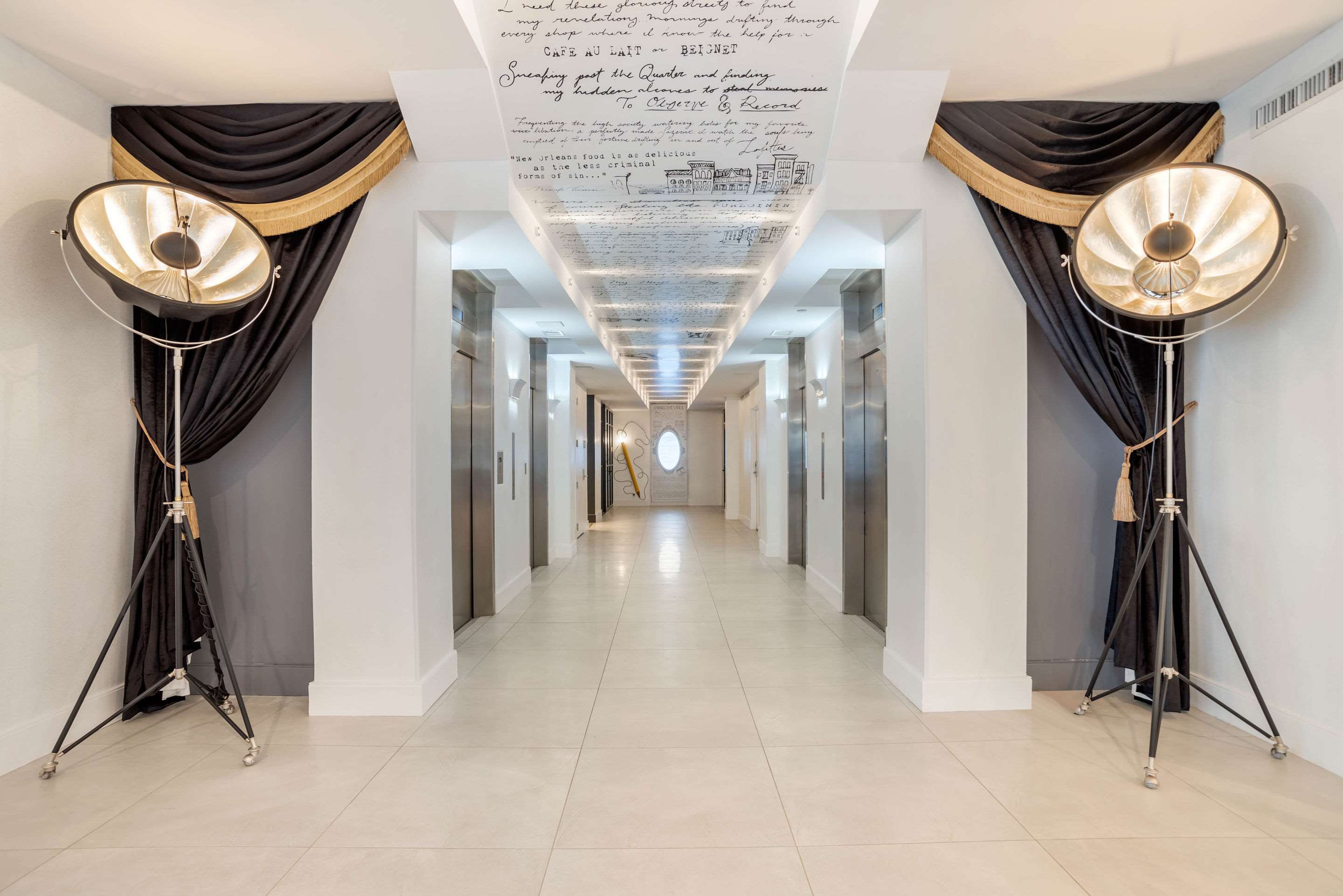 Interior corridors