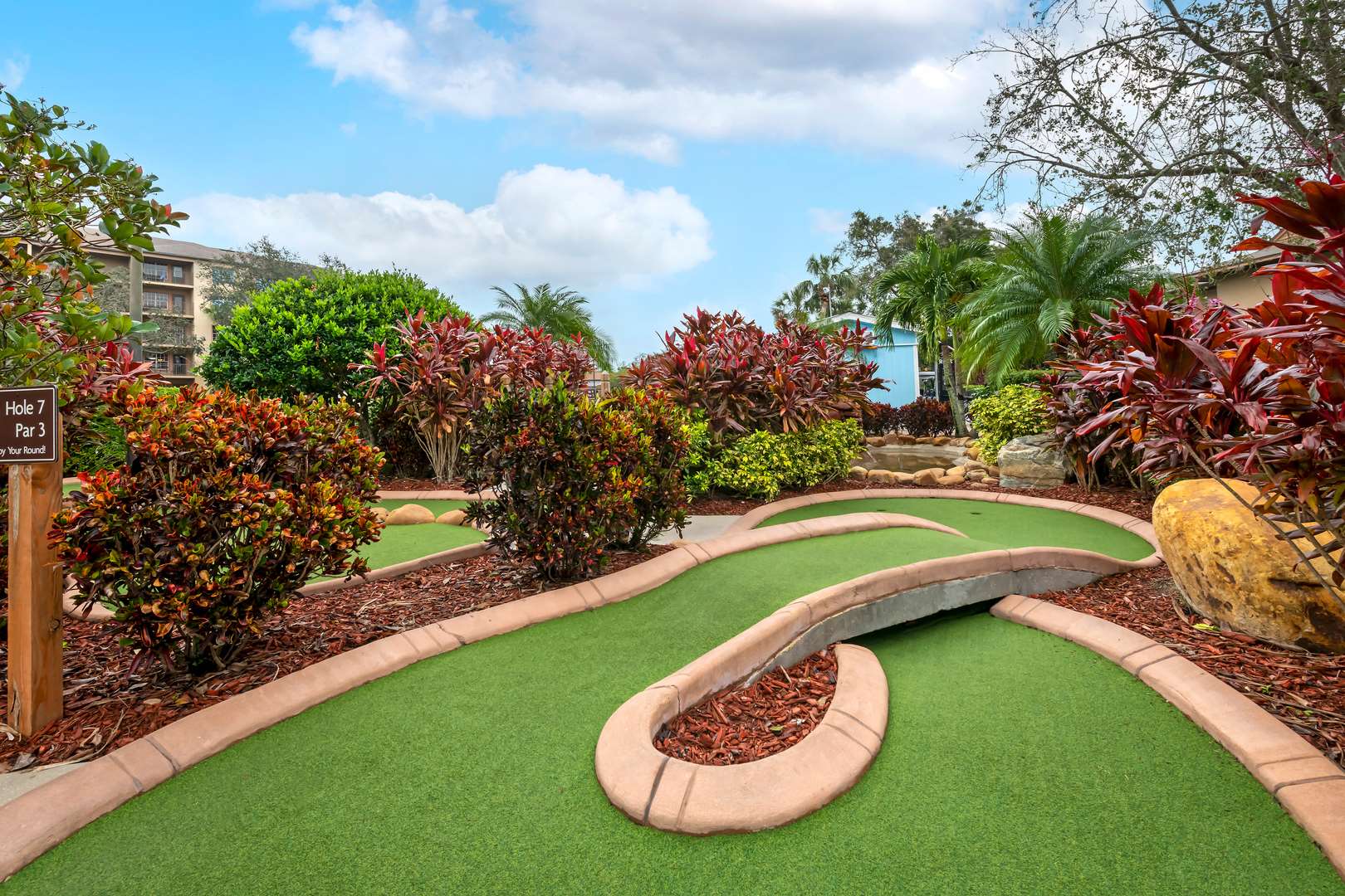 Mini Golf Course | Hilton Vacation Club Aqua Sol Orlando West