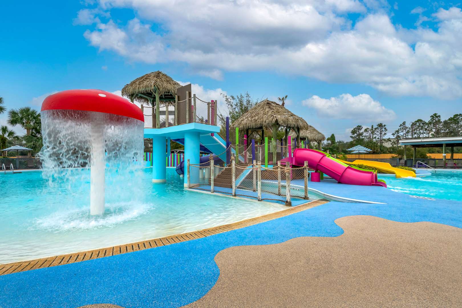 Waterpark Back | Hilton Vacation Club Aqua Sol Orlando West