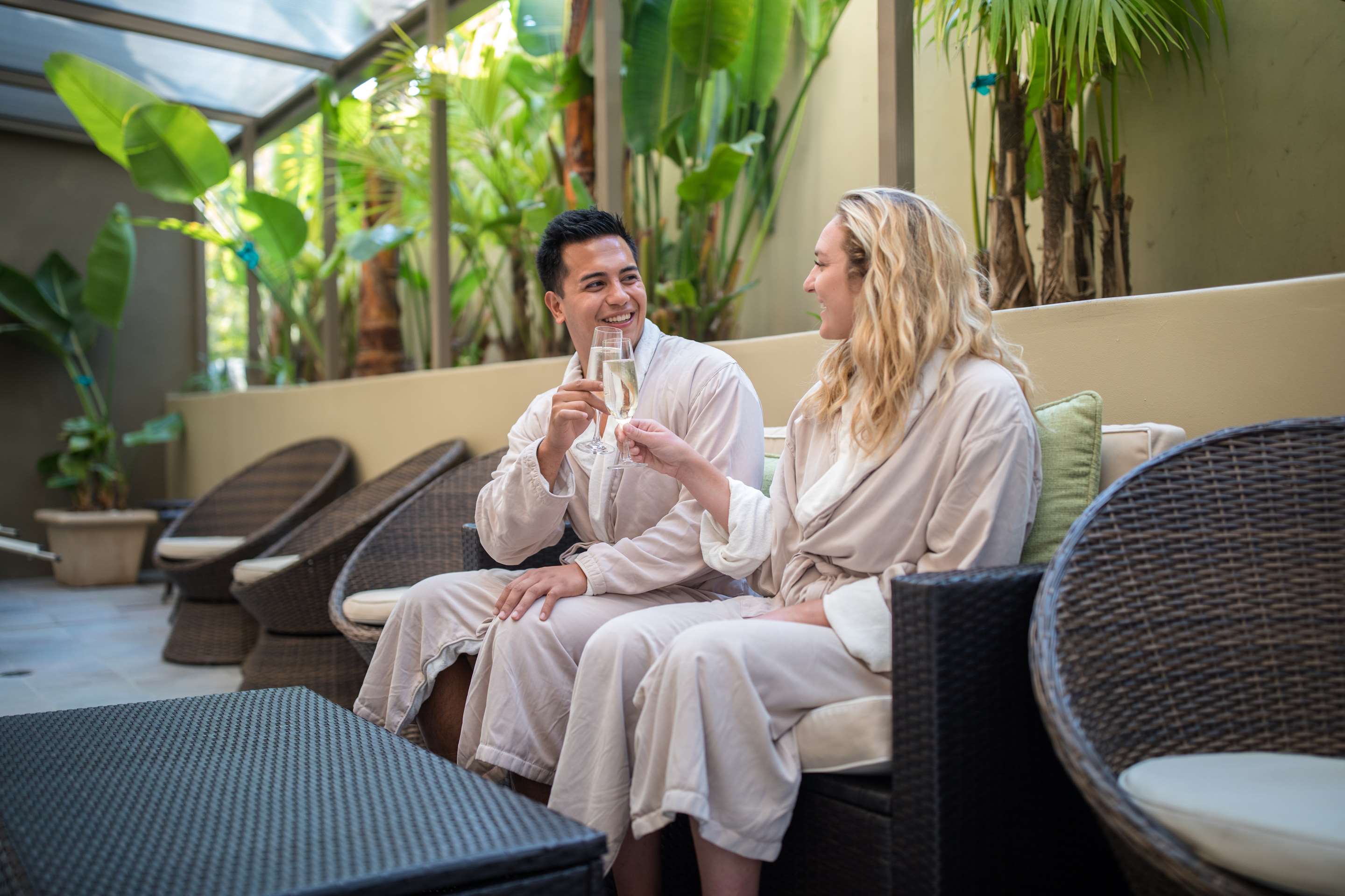 Spa Relaxation Patio | Dolphin Bay Resort And Spa