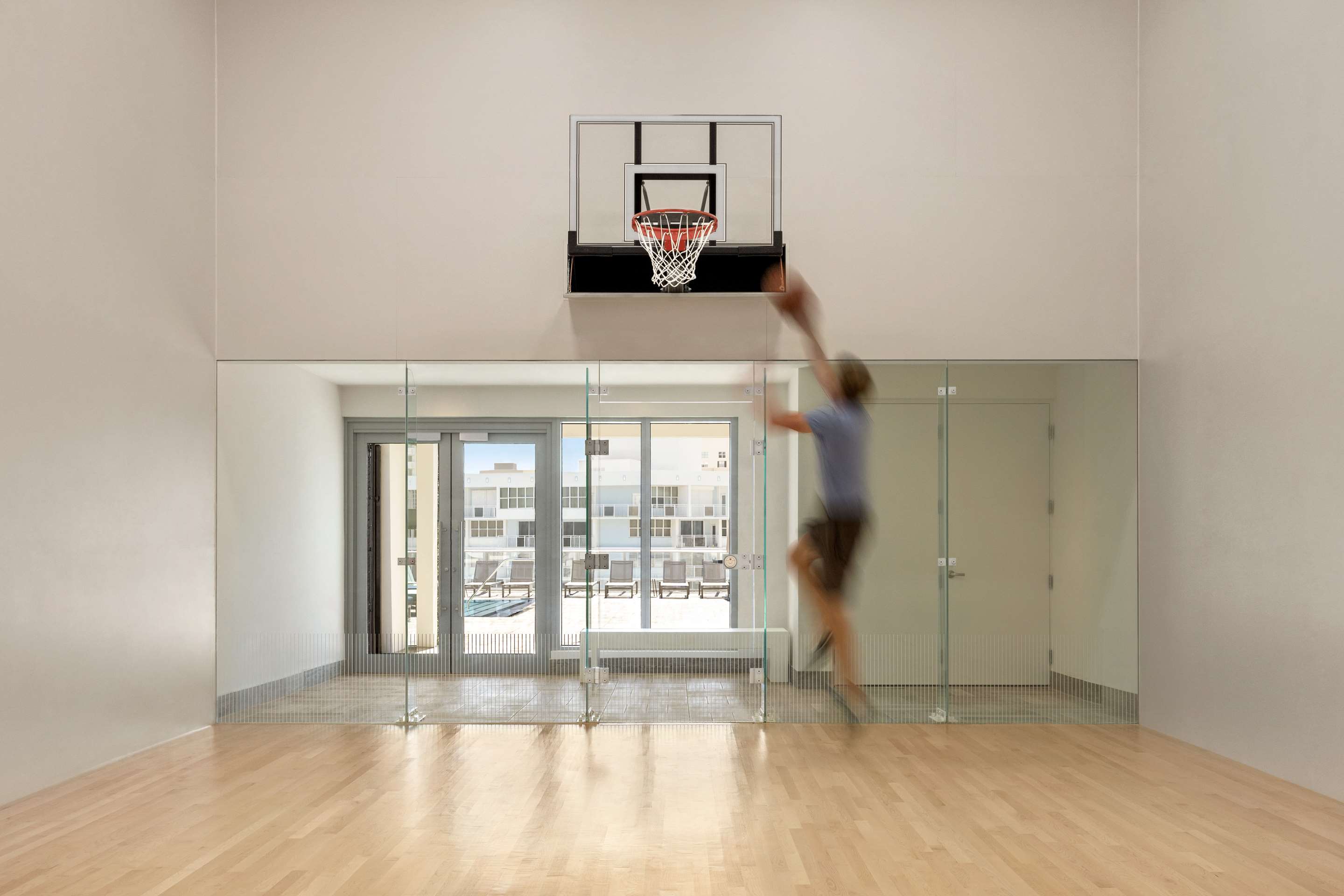 Hyde Beach House th Floor Basketball Court | Hyde Beach House Lux Apartment