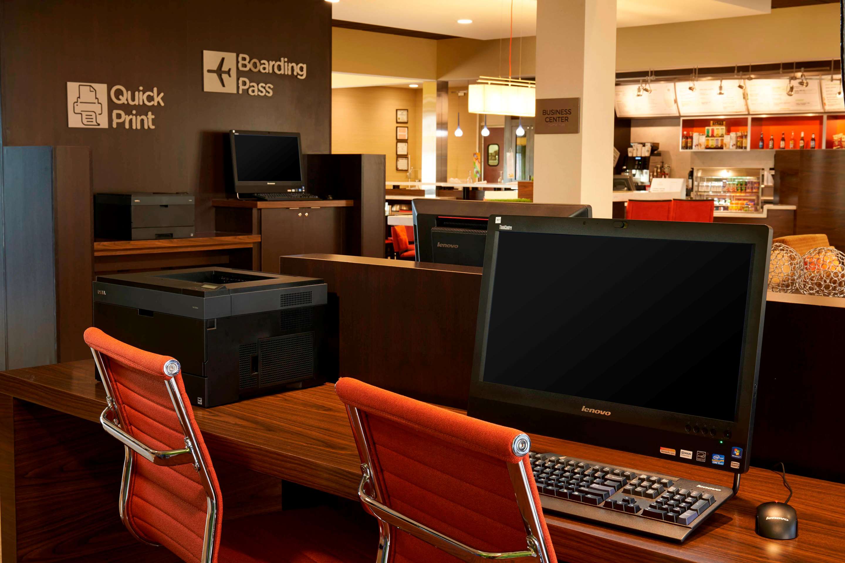 Business center & library | Sonesta Select Arlington Heights