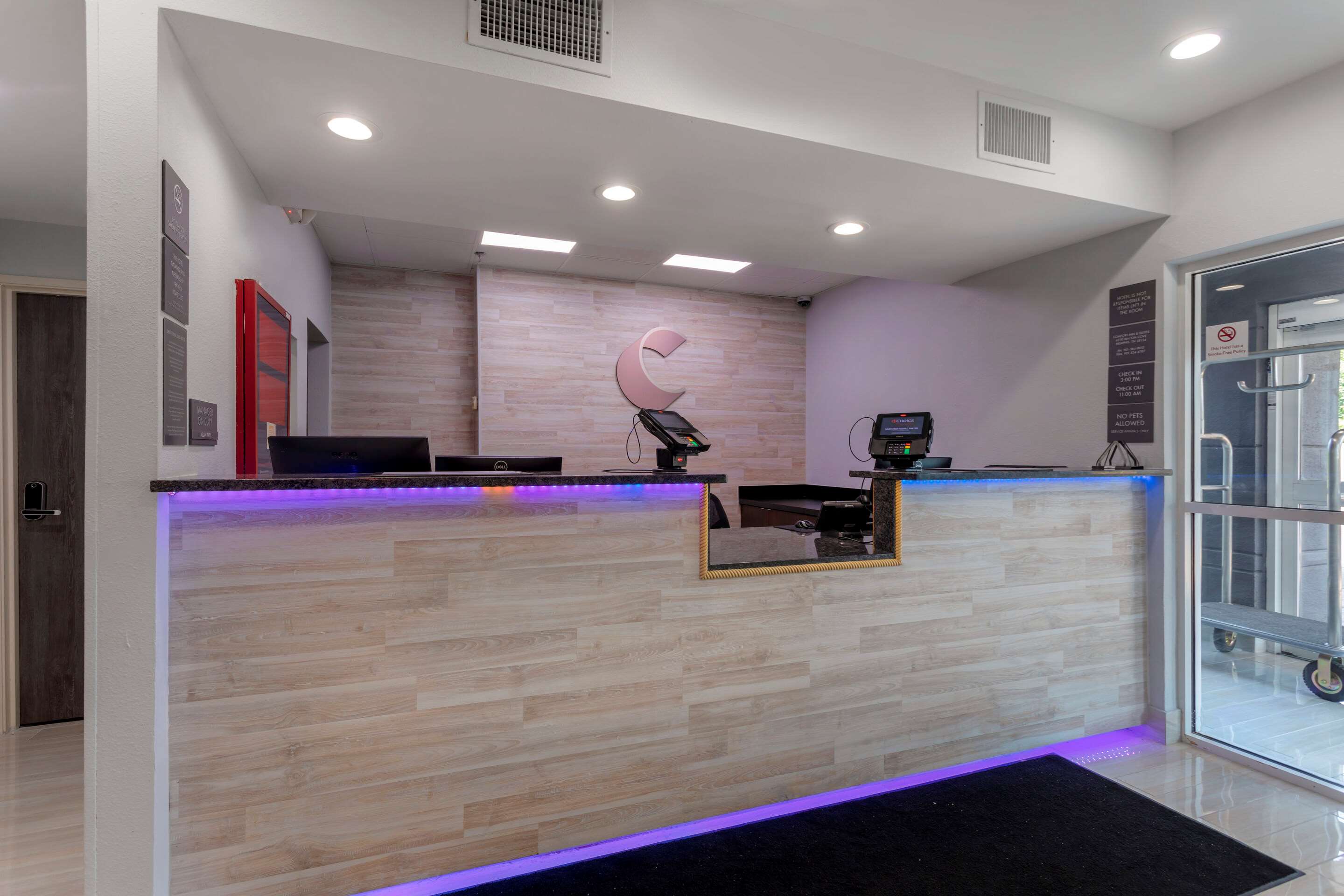 Front desk