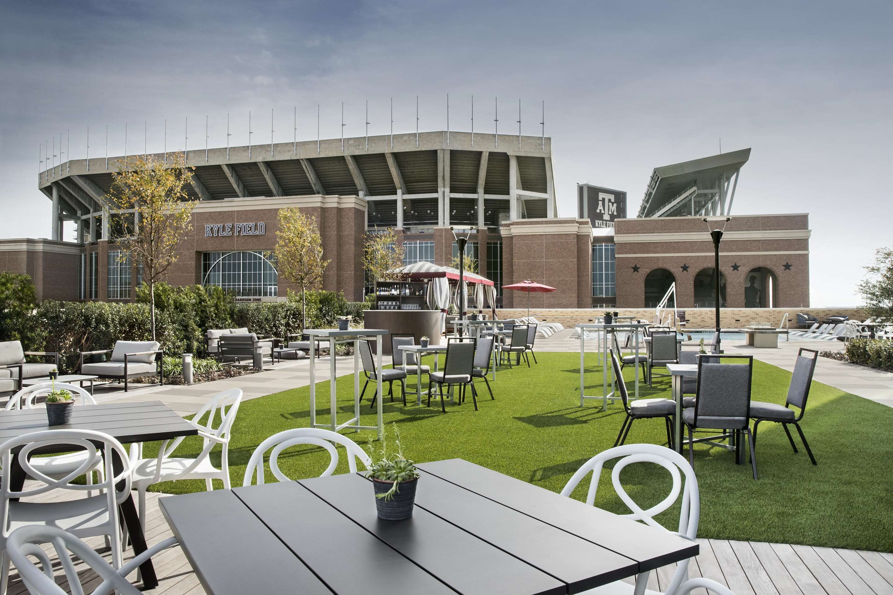 outdoor space | Texas A&M Hotel and Conference Center