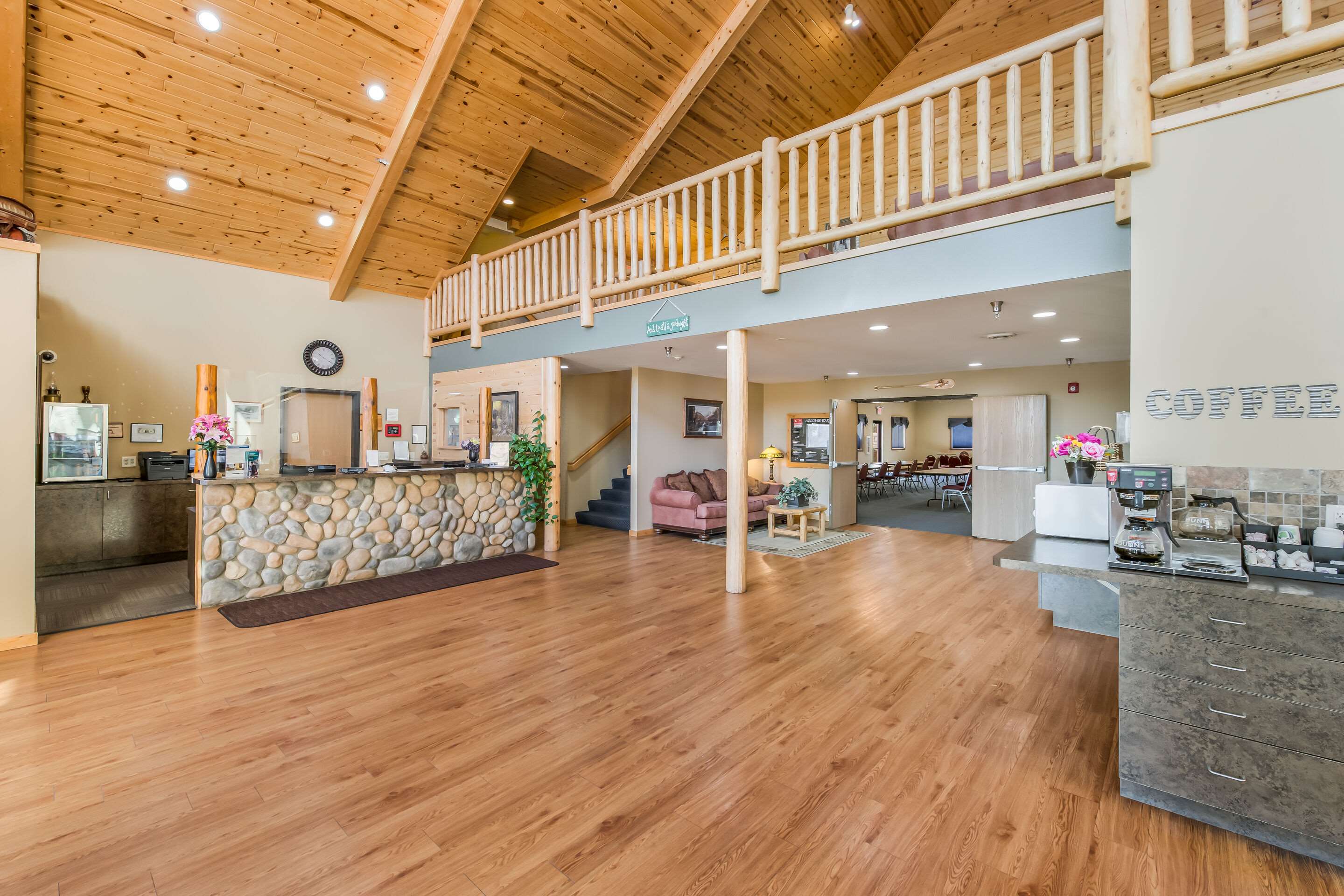 Lobby with sitting area