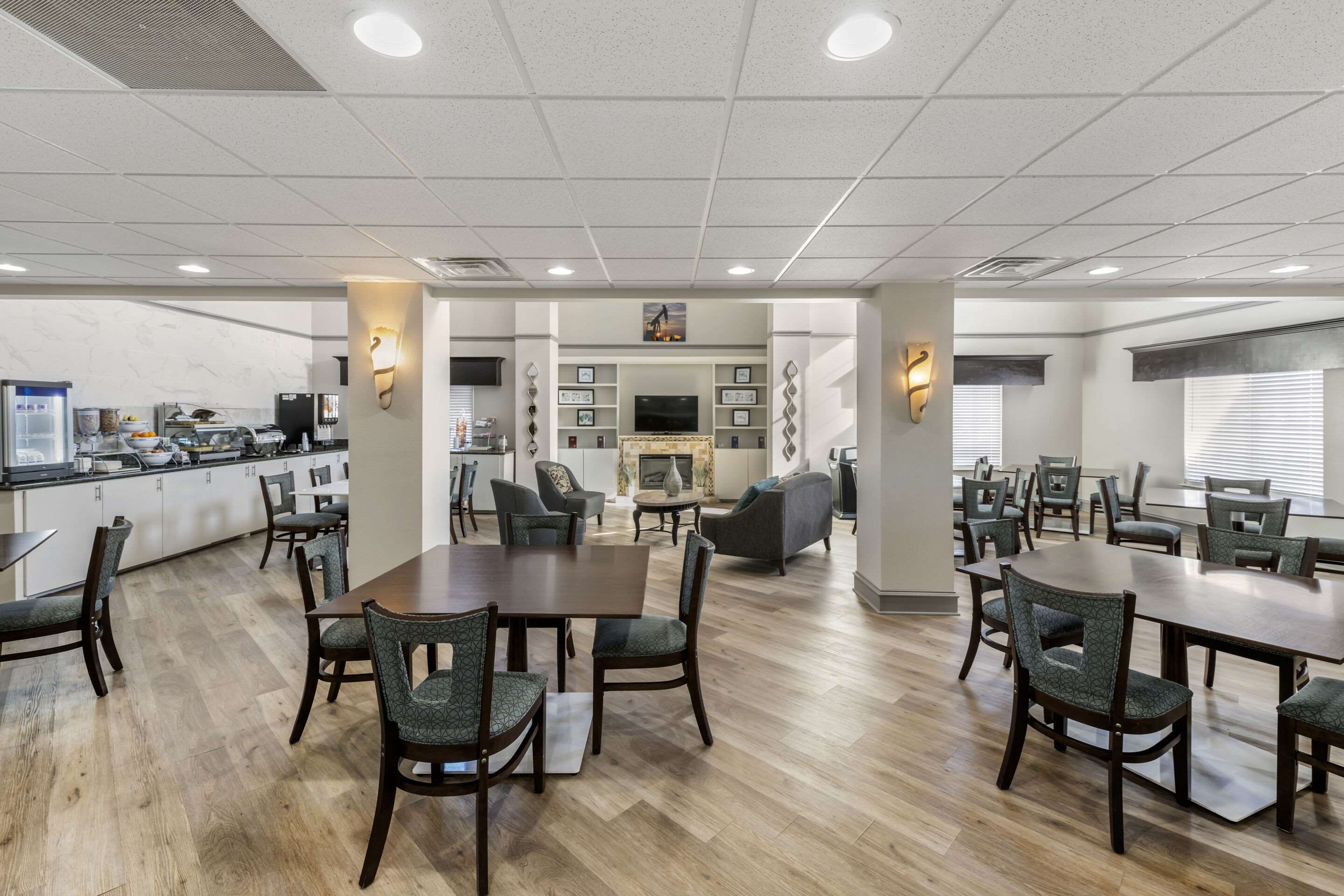 Spacious breakfast area | Comfort Inn & Suites Andrews