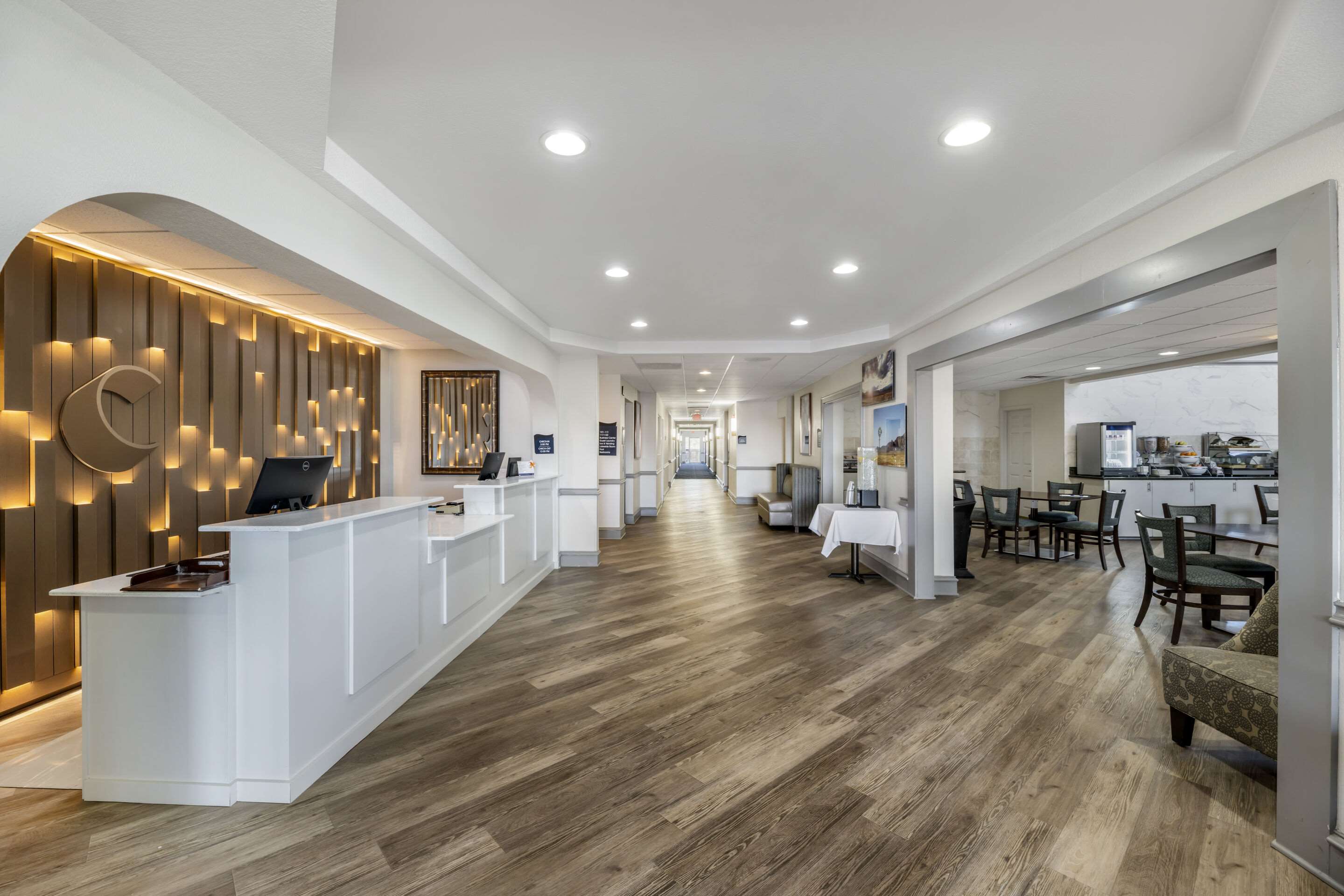 Spacious lobby | Comfort Inn & Suites Andrews