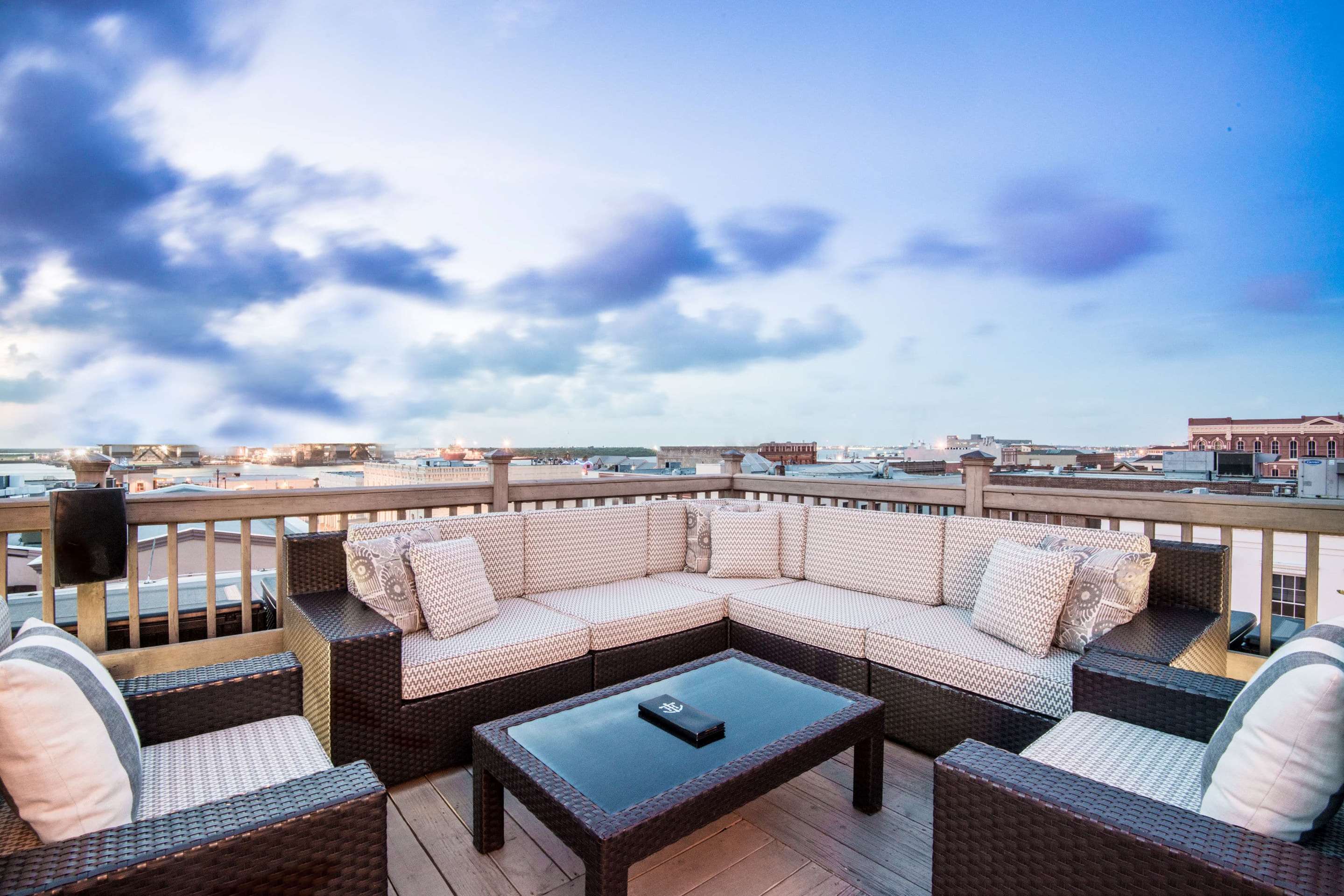 Rooftop bar
