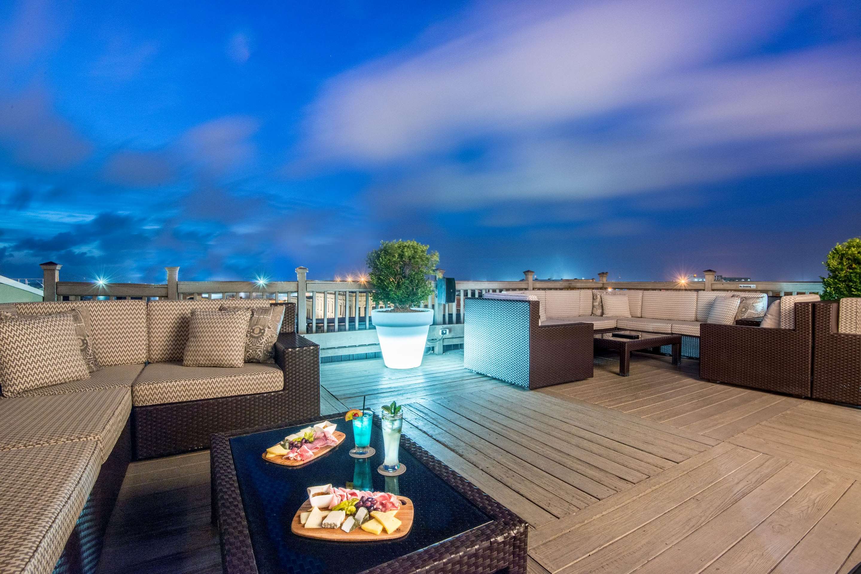 Rooftop bar