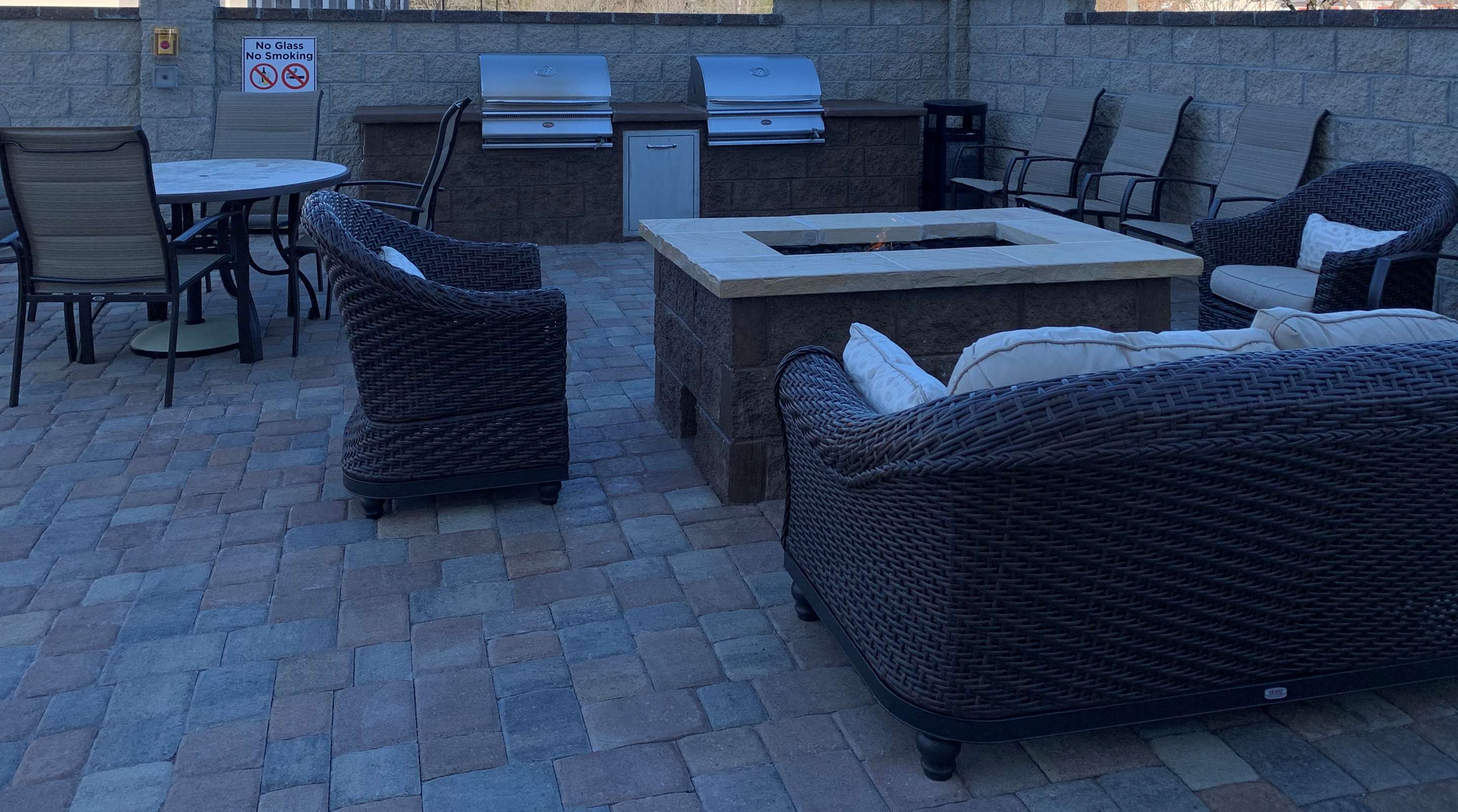Grill and Firepit
