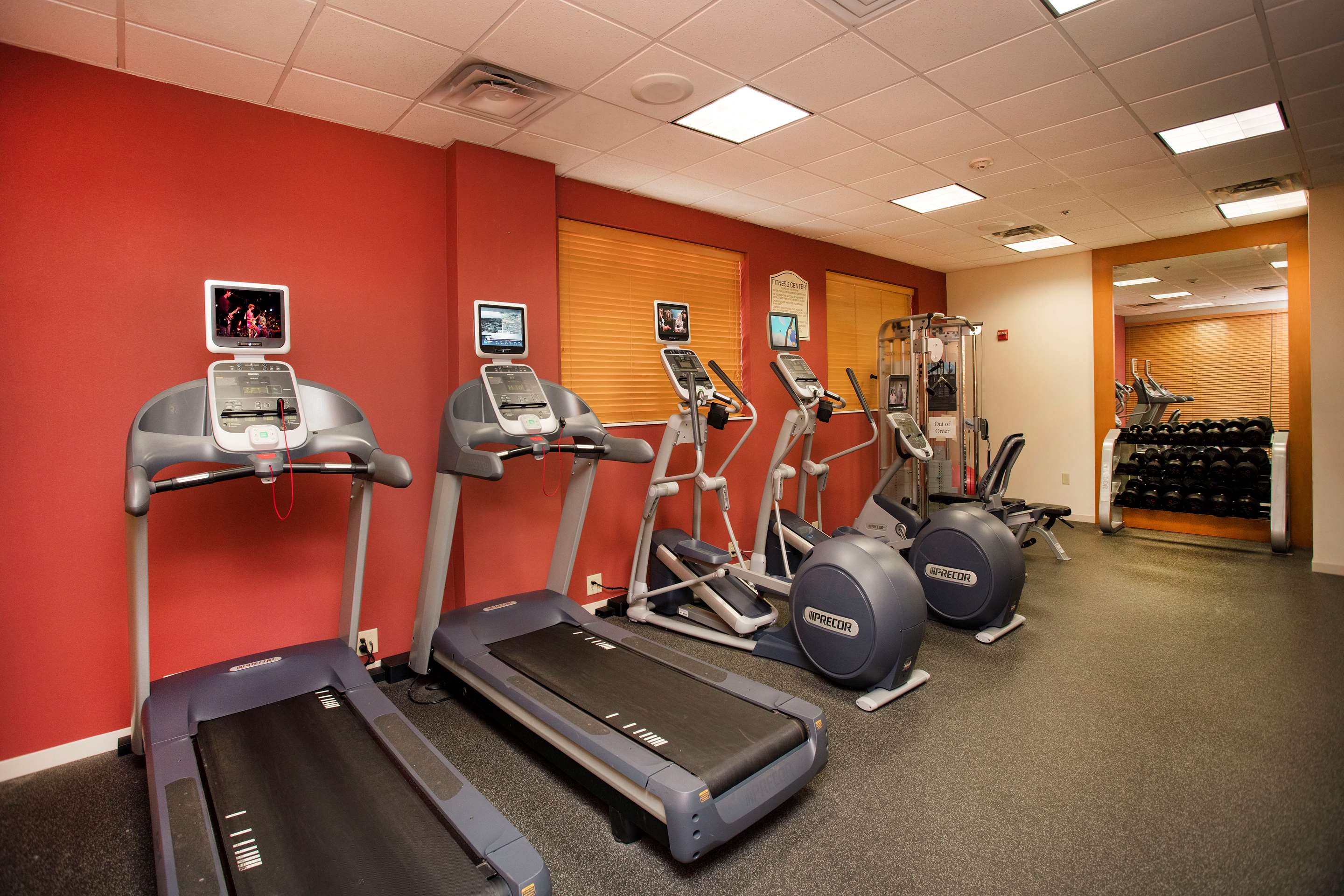 Health club fitness center gym