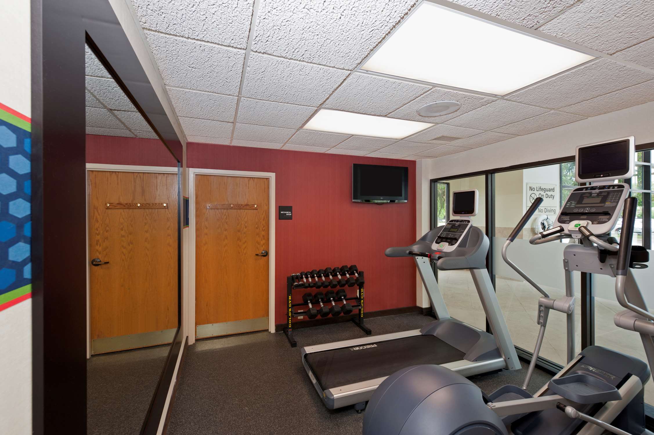 Health club fitness center gym