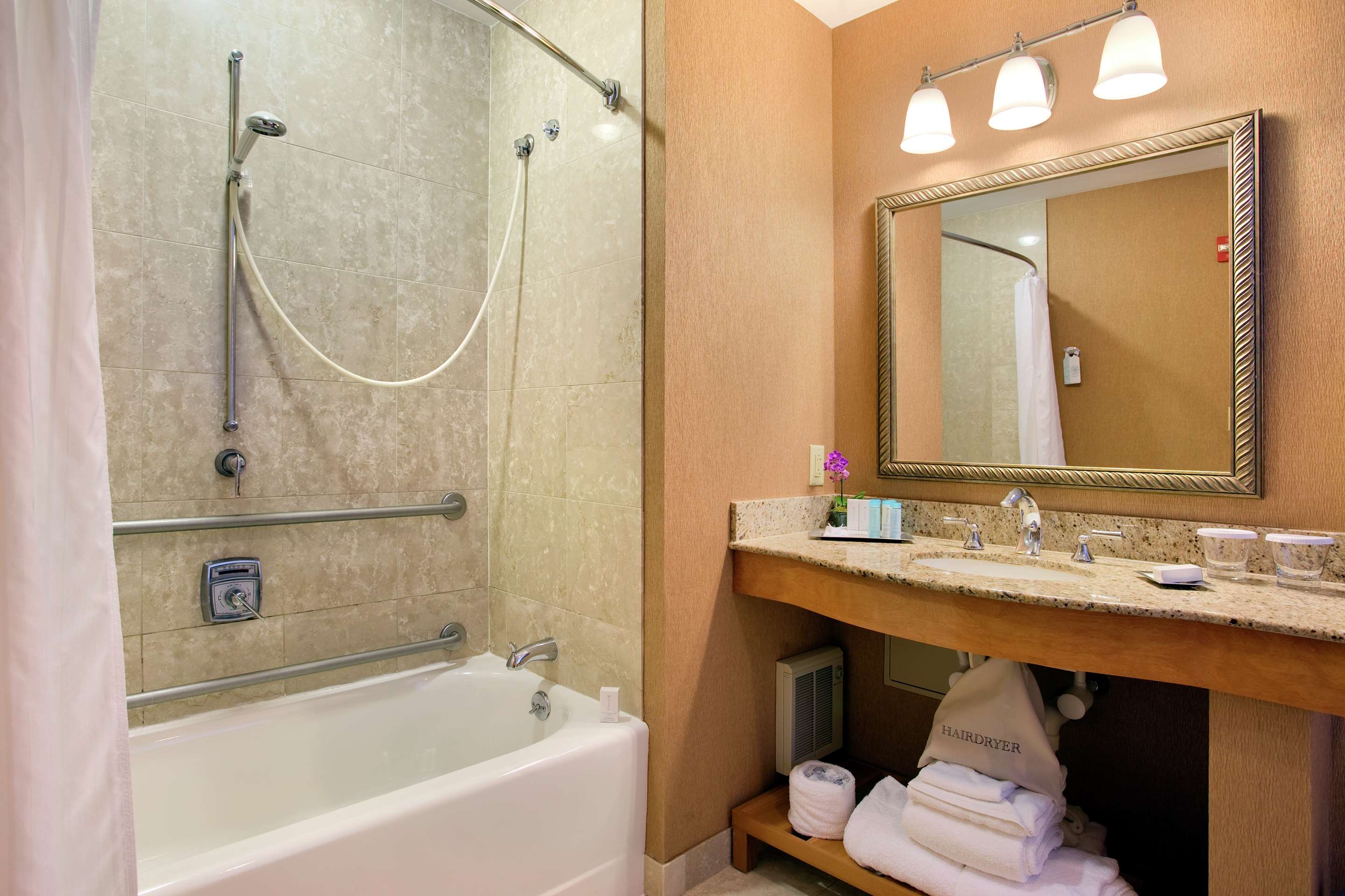 Guest room bath