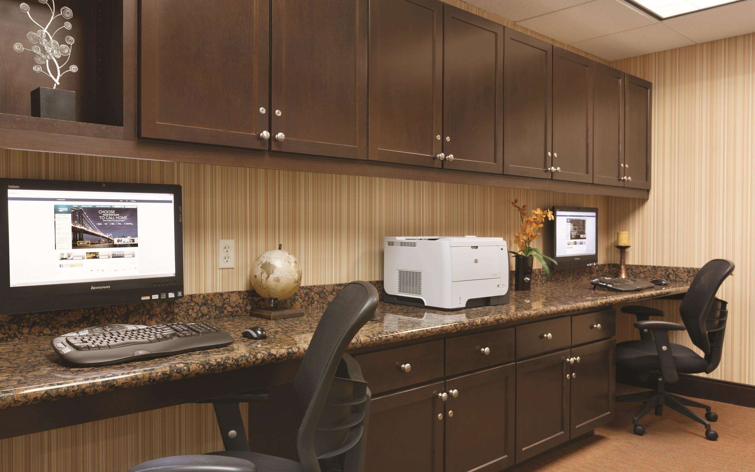 Business Center | Homewood Suites Houston - Northwest/Cypress-Fairbanks