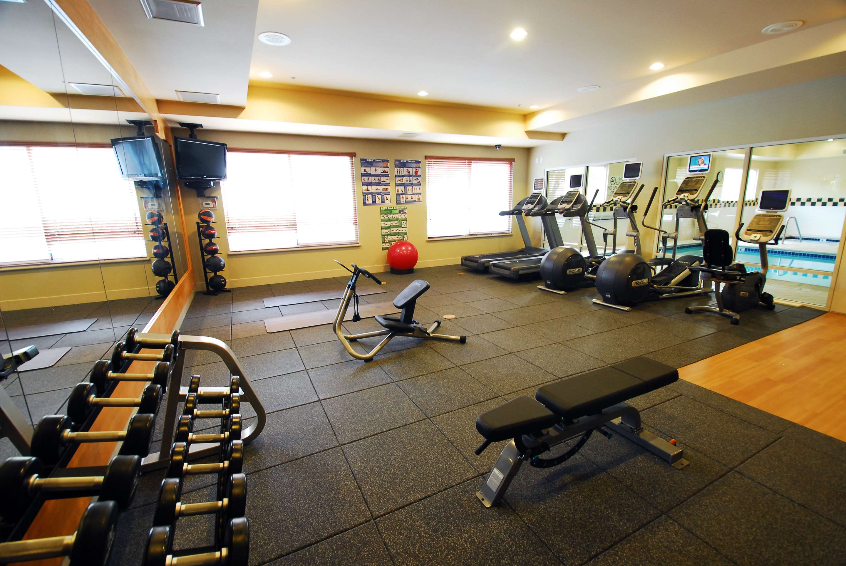 Health club fitness center gym