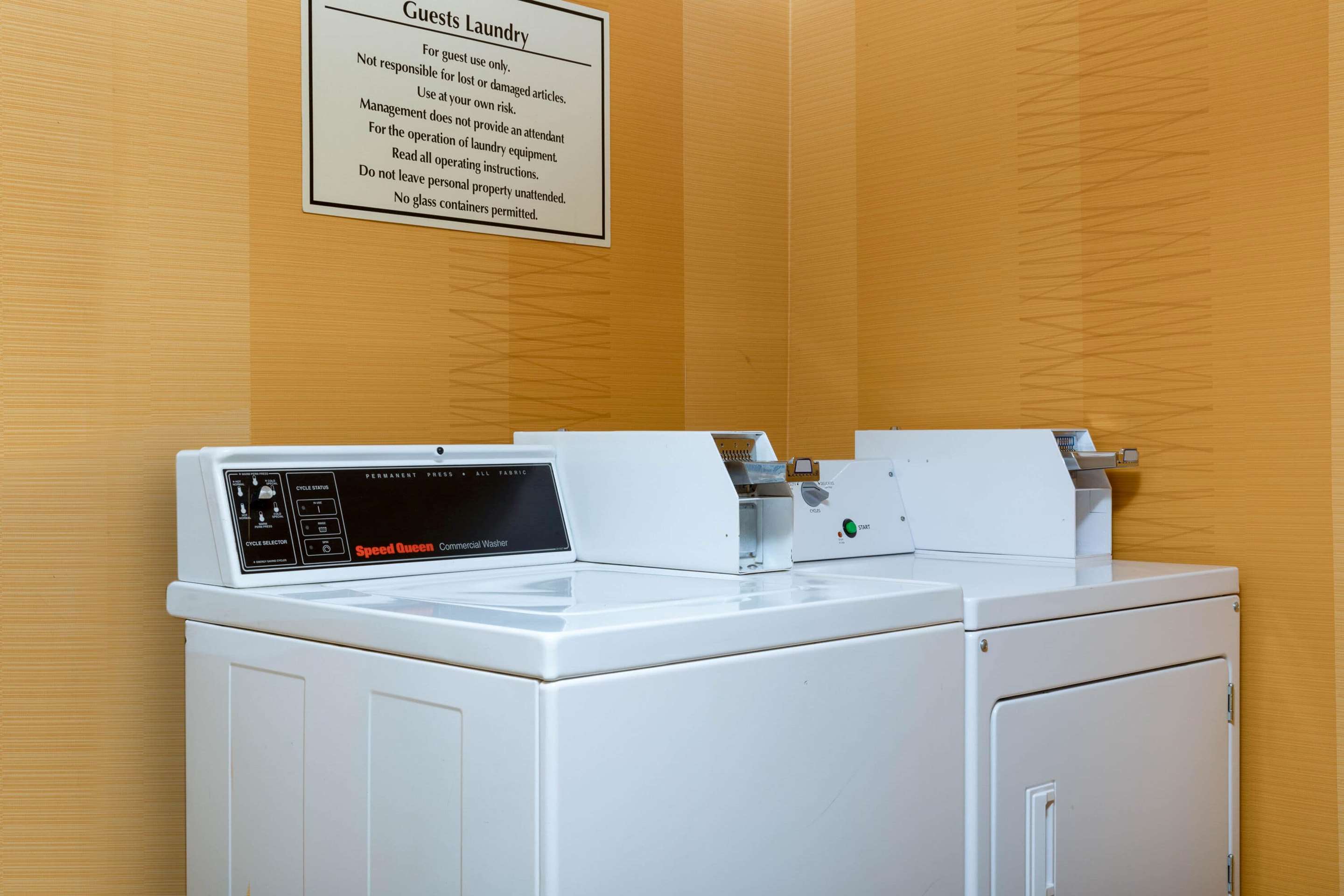 Laundry | Best Western Plus Dalton Inn