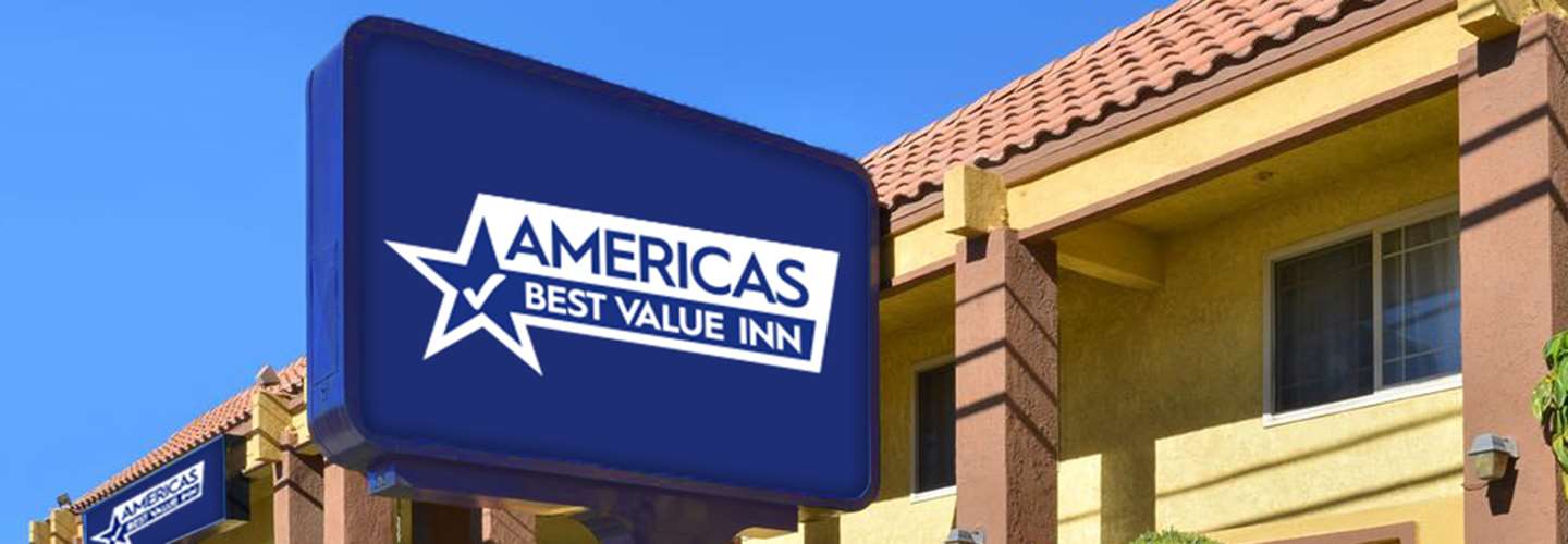 ABVI Sign Fontana CA Starlogo | Americas Best Value Inn & Suites La Porte/Houston