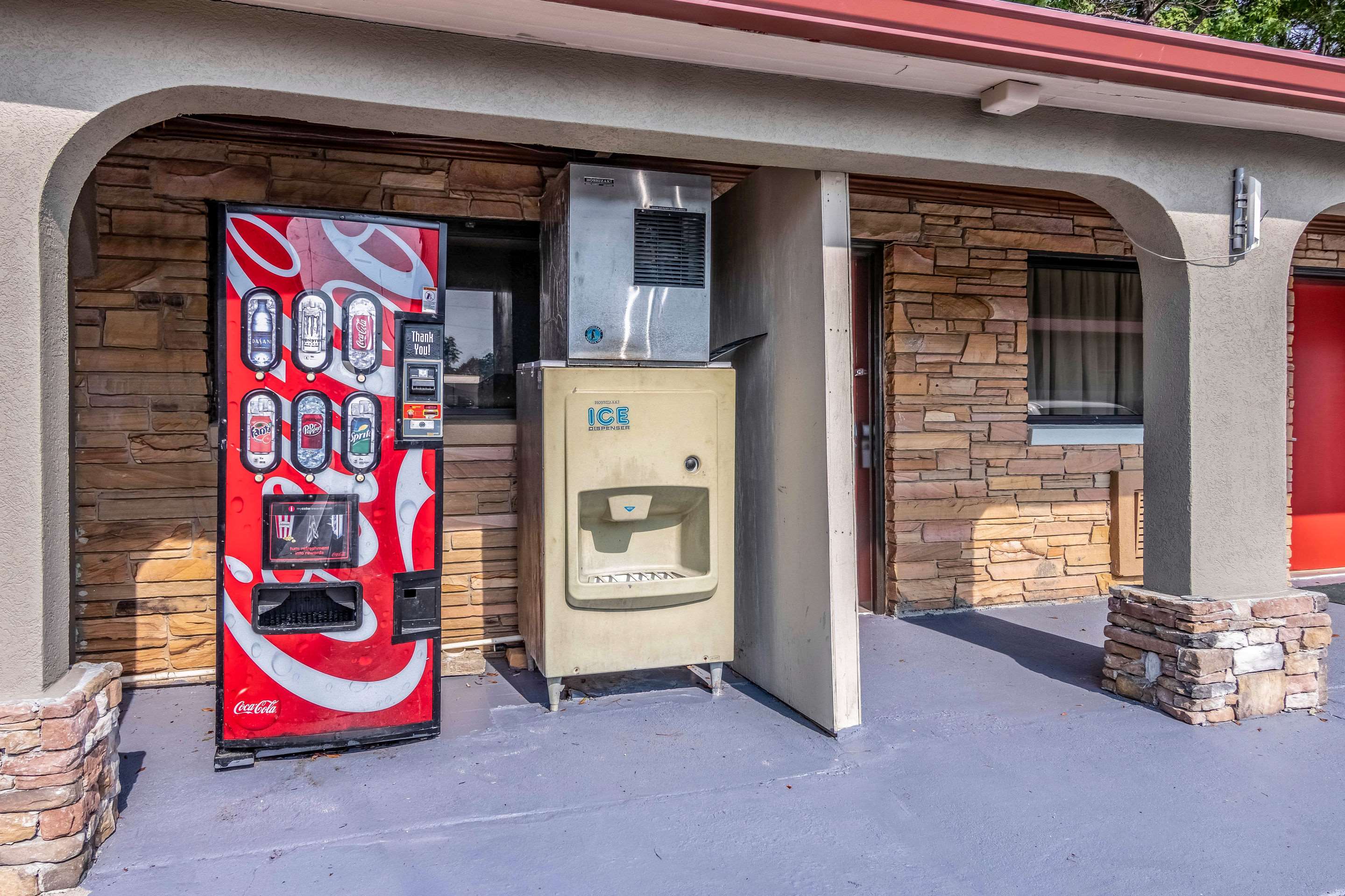 Hotel vending area