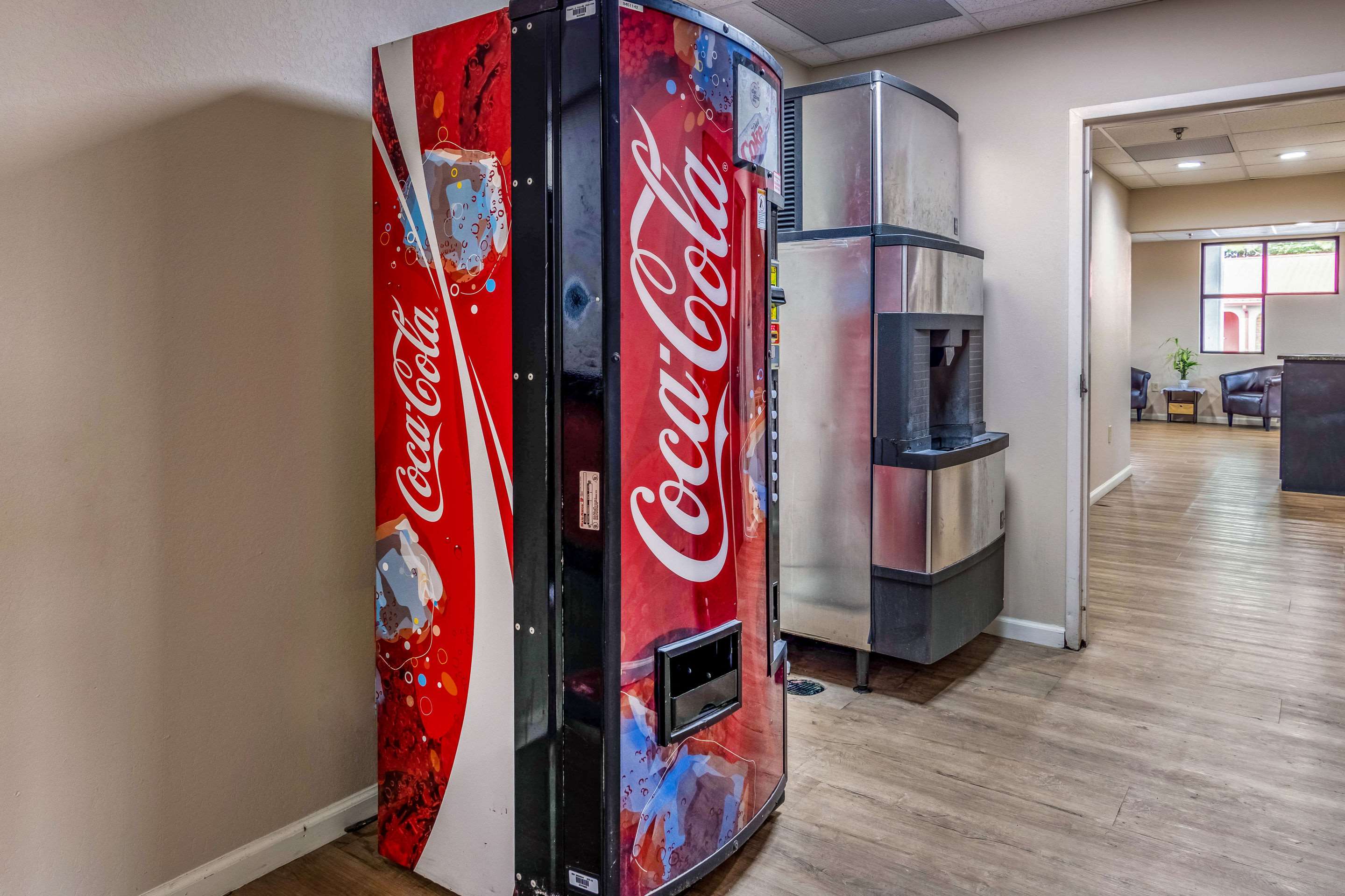 Hotel vending area