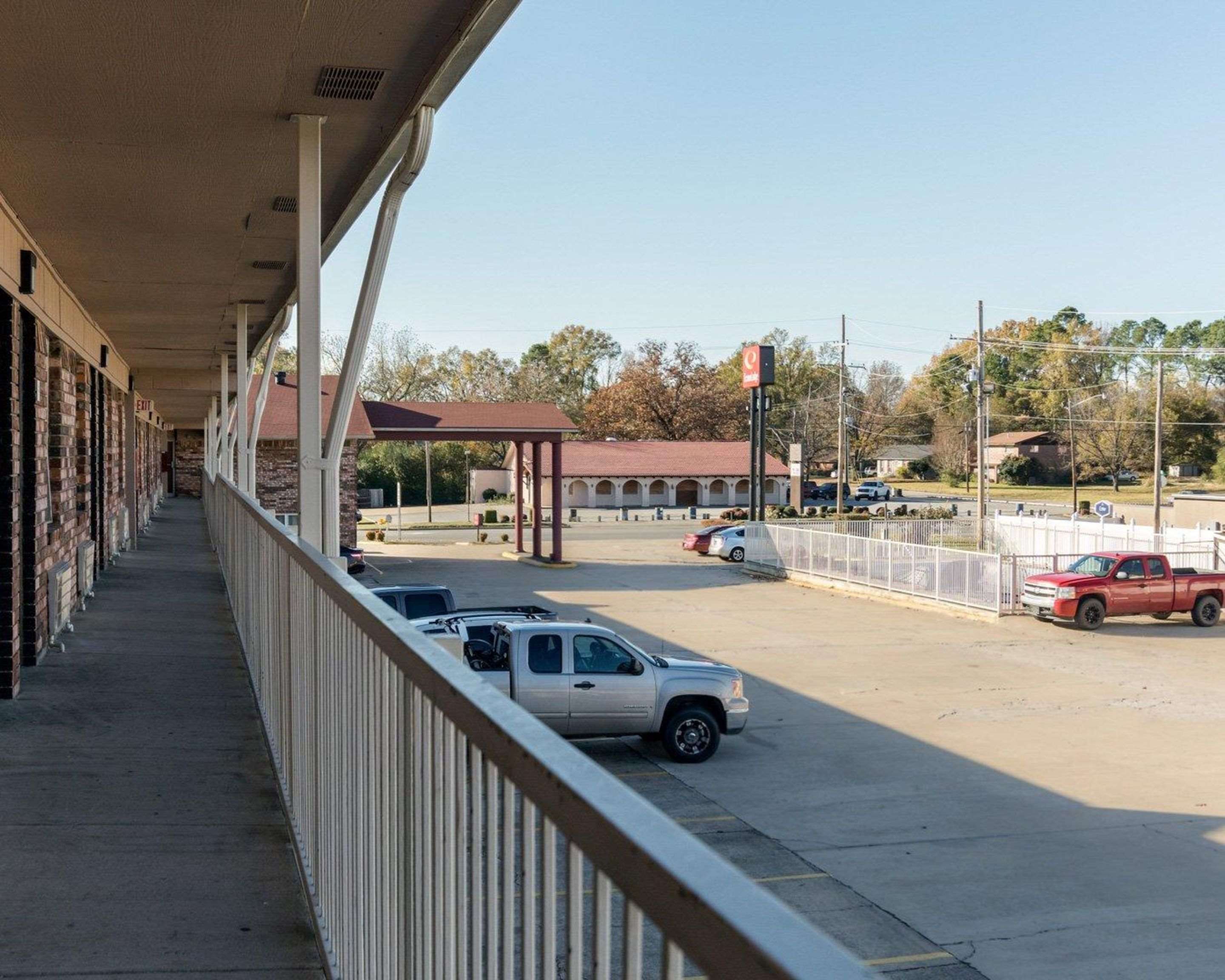 View from hotel | Econo Lodge Russellville I-40
