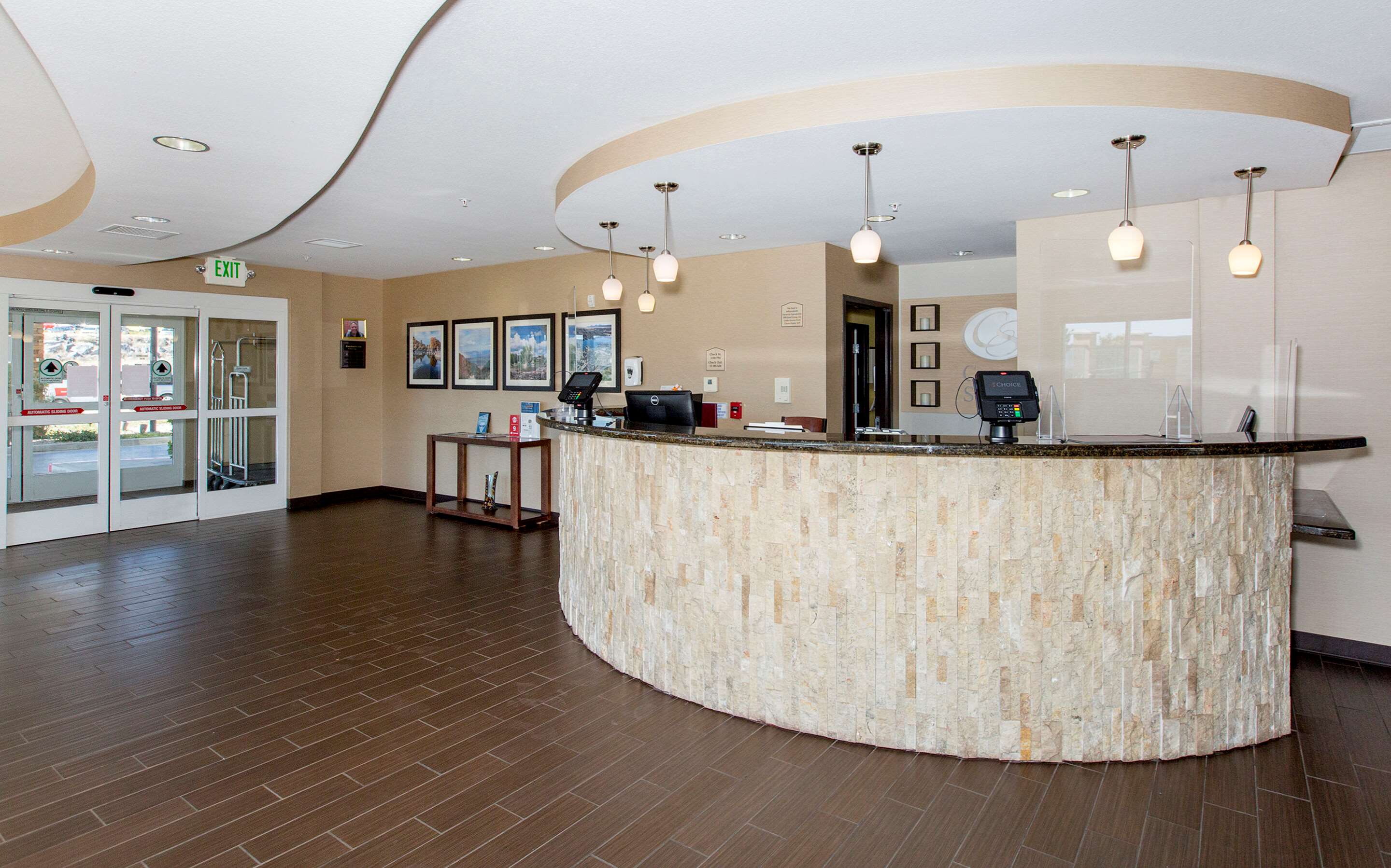 Front desk