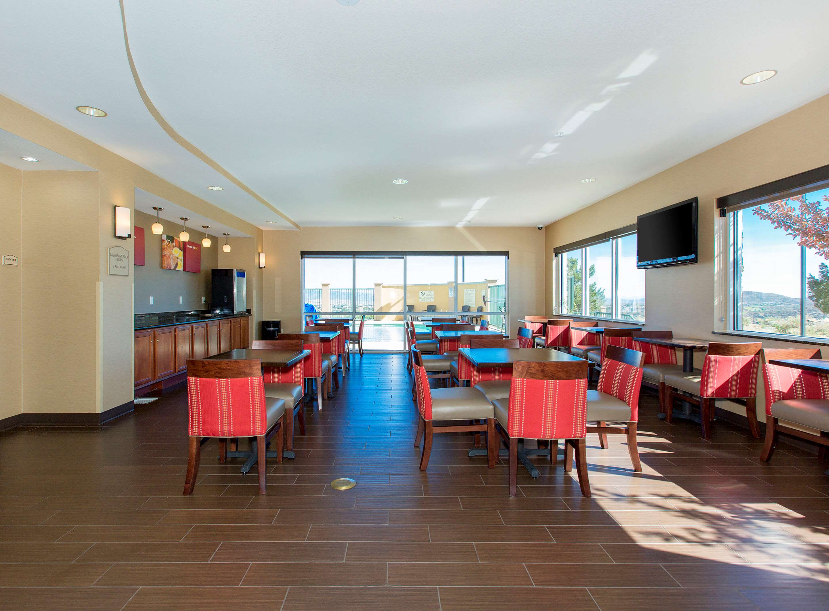 Breakfast area
