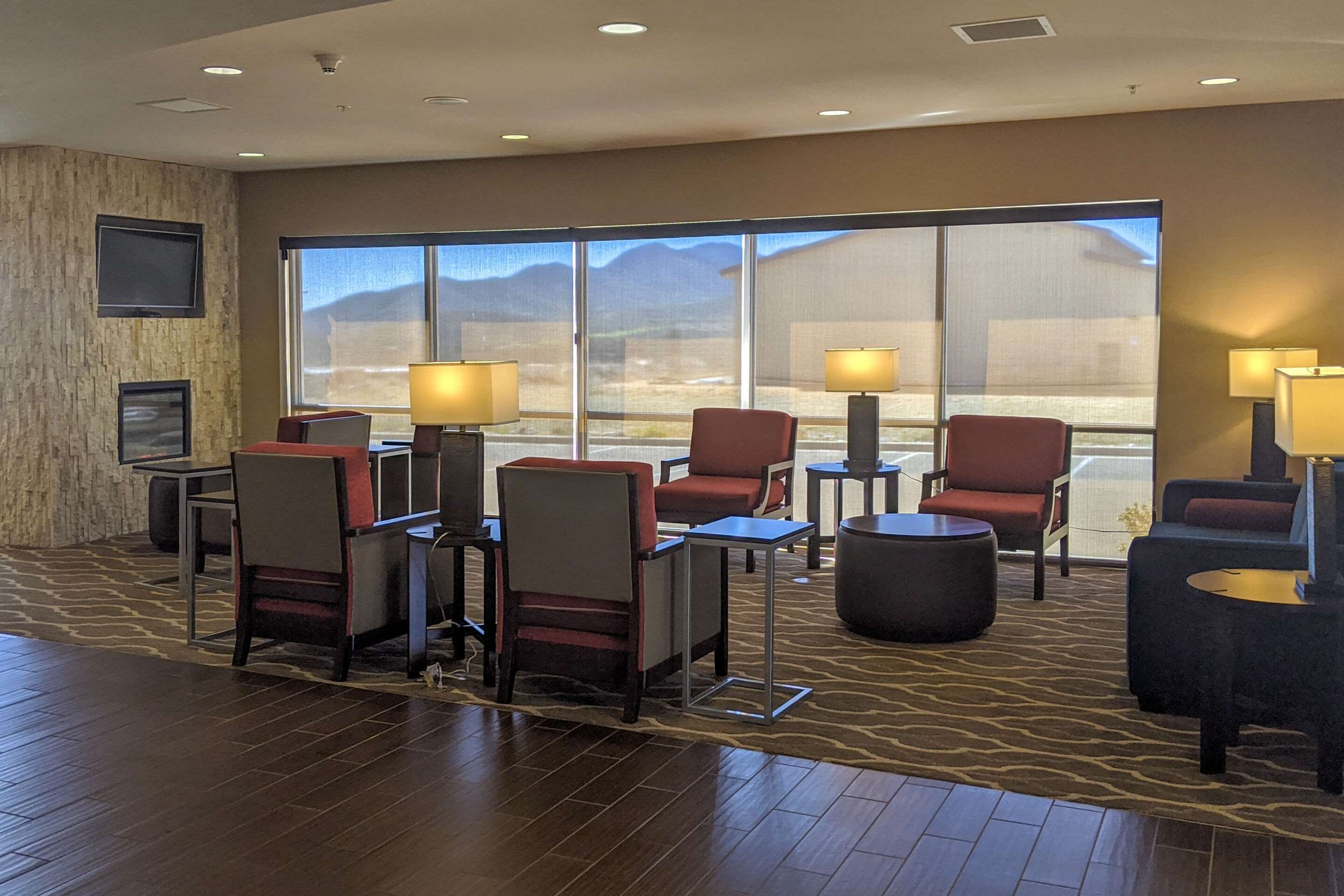Lobby with sitting area