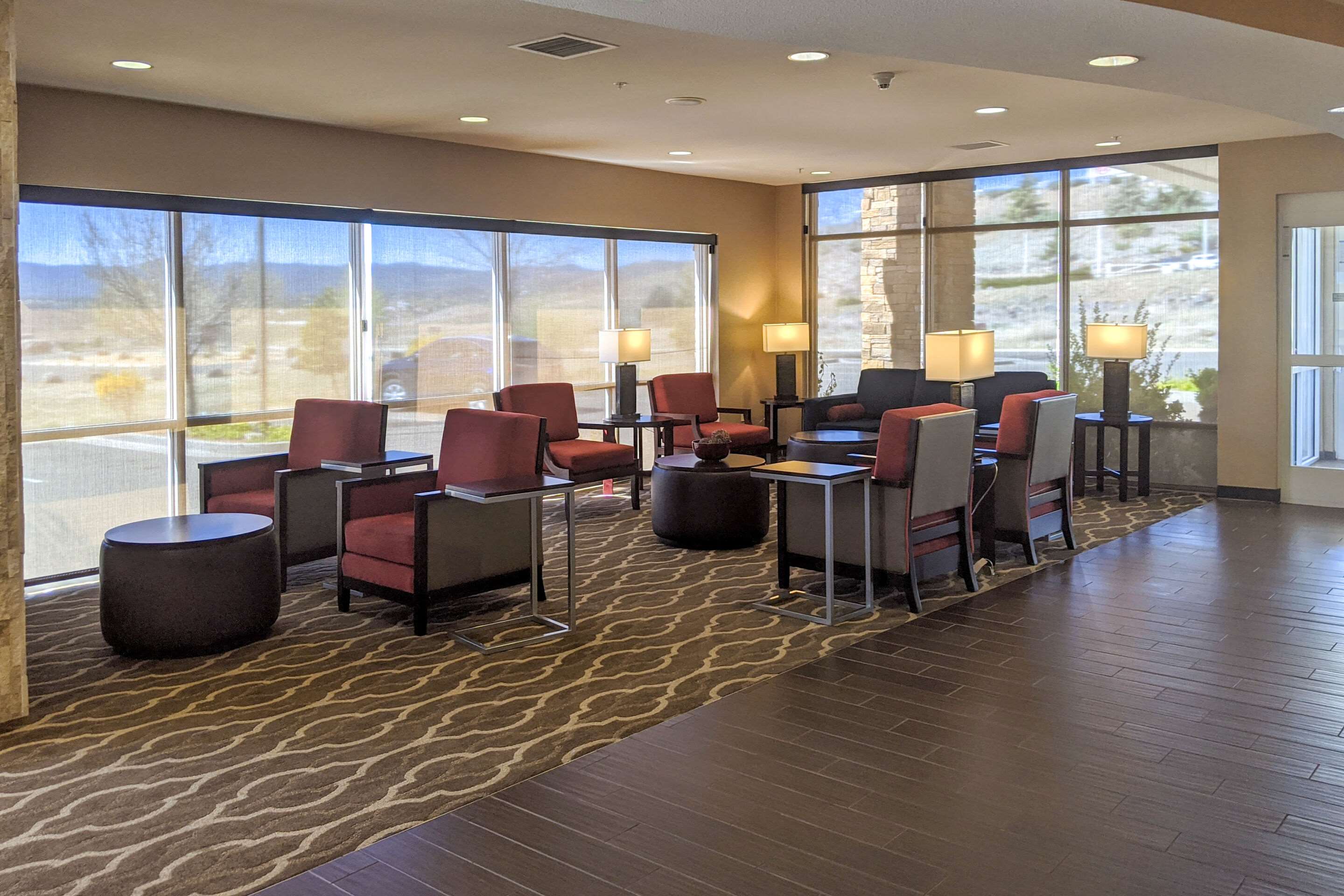Lobby with sitting area