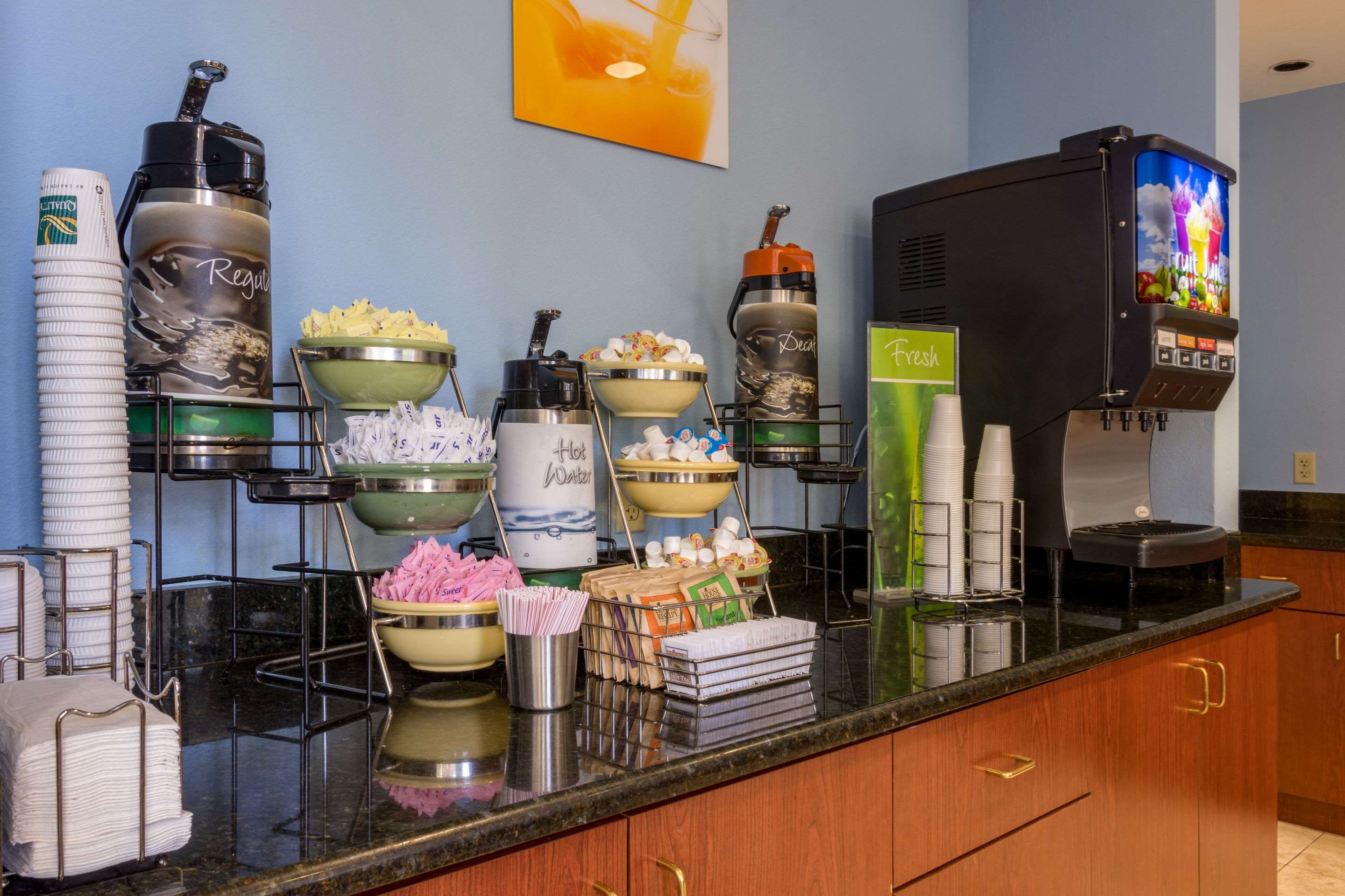 Assorted breakfast items | Quality Suites Lake Buena Vista