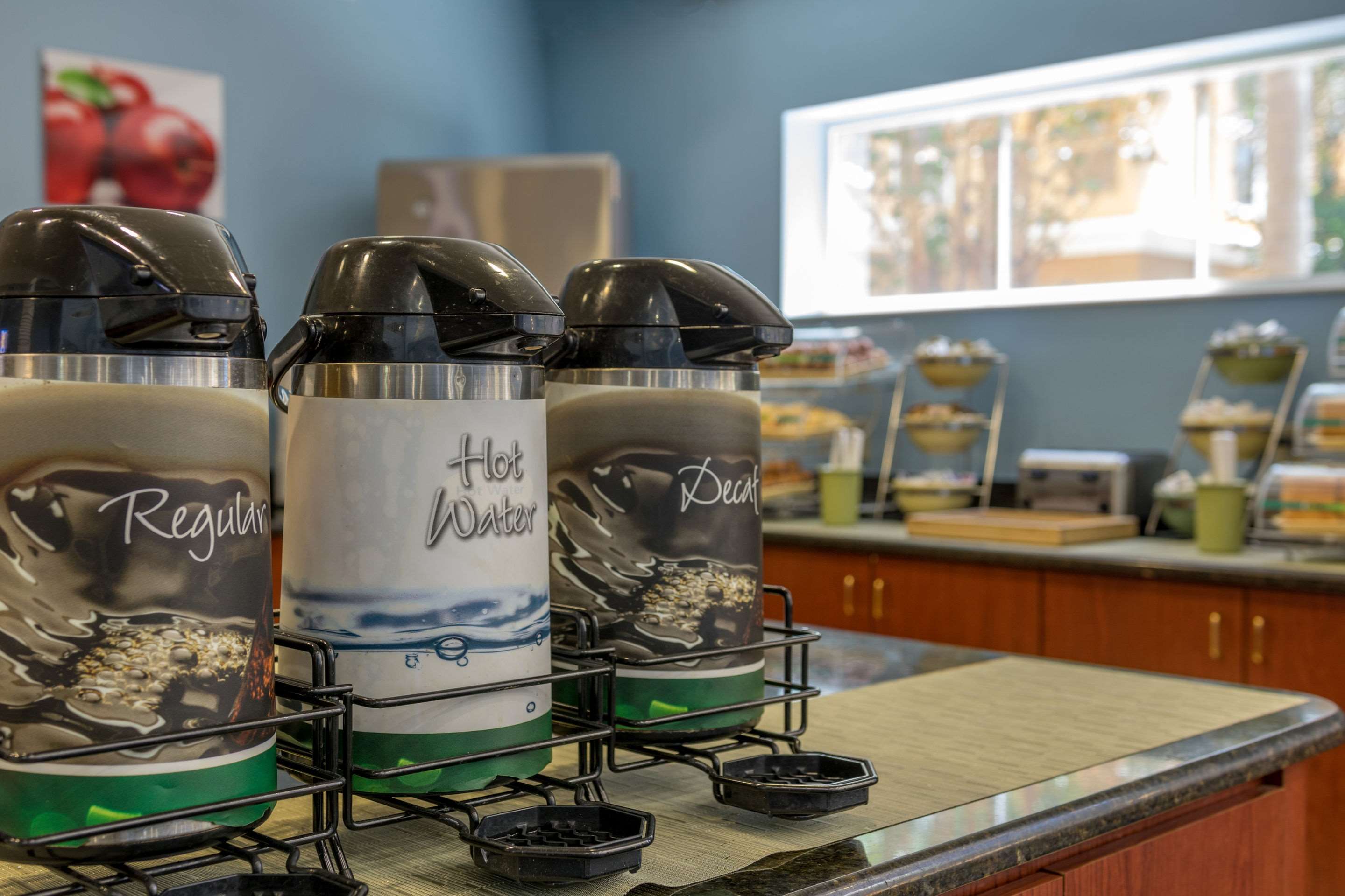 Assorted breakfast items | Quality Suites Lake Buena Vista