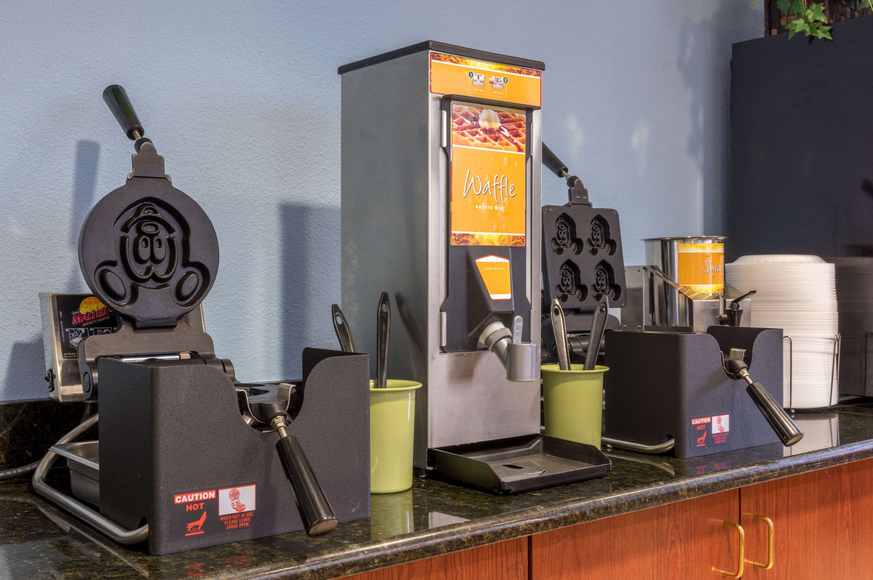 Free breakfast with waffles | Quality Suites Lake Buena Vista
