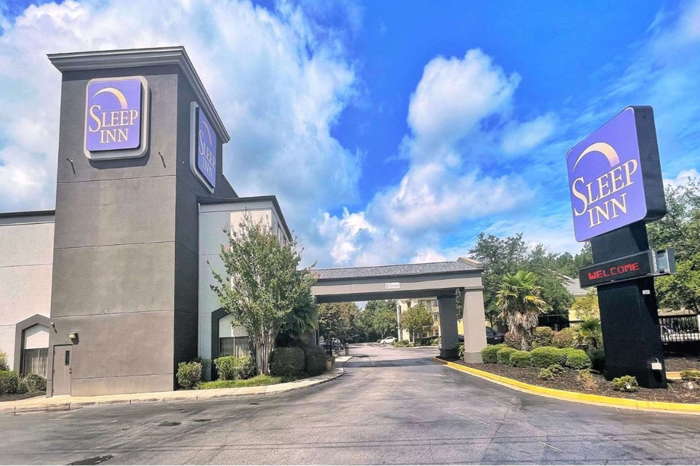 Hotel entrance